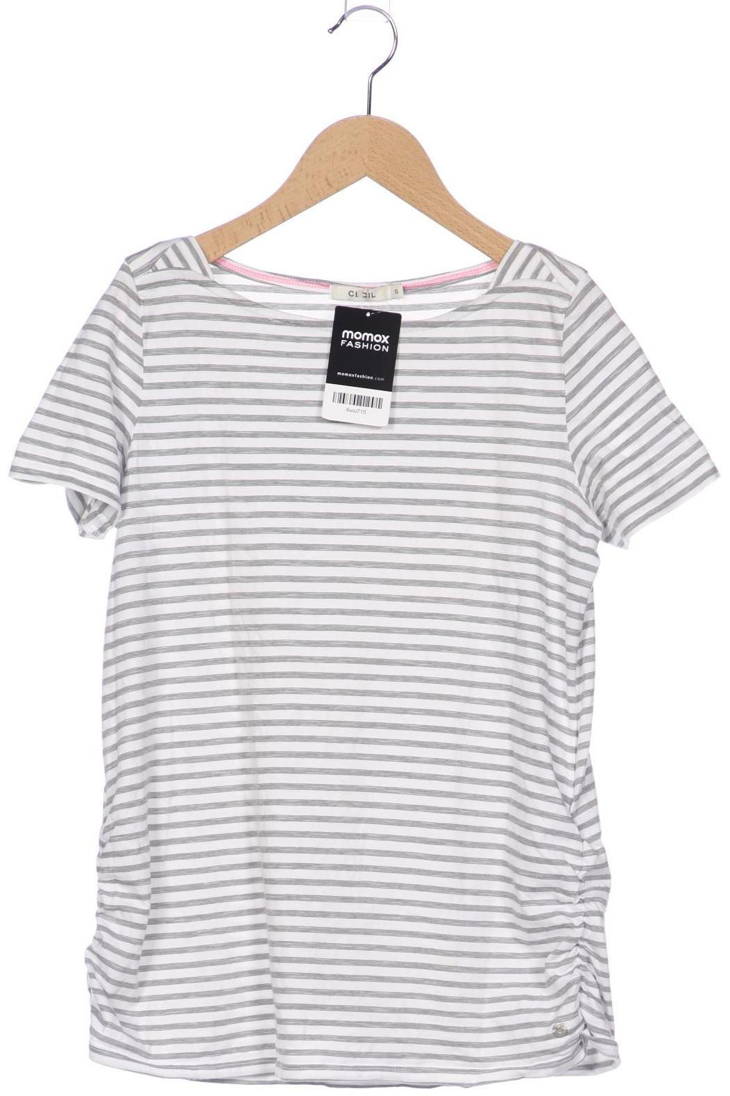 

Cecil Damen T-Shirt, weiß, Gr. 36