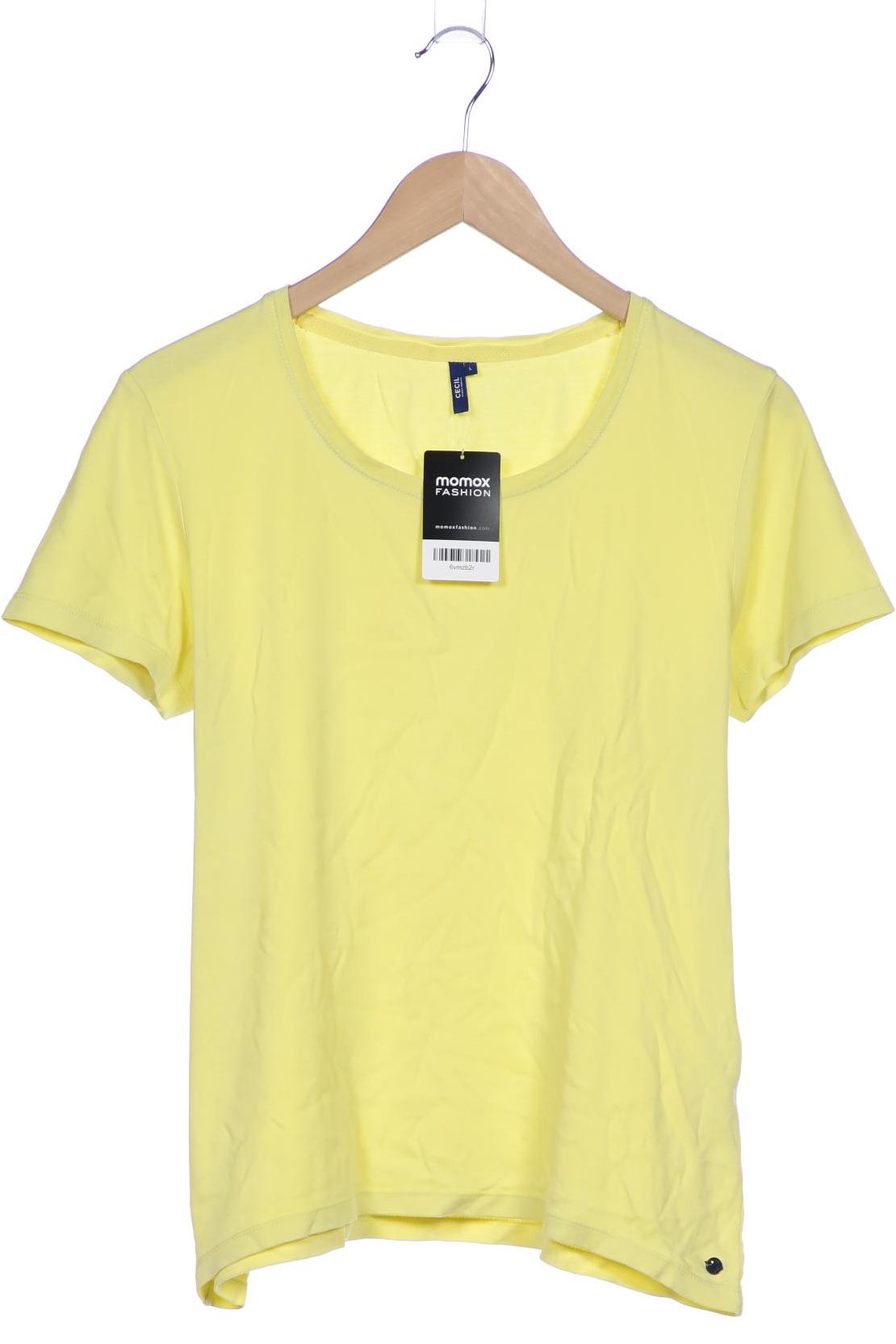 

Cecil Damen T-Shirt, gelb, Gr. 42