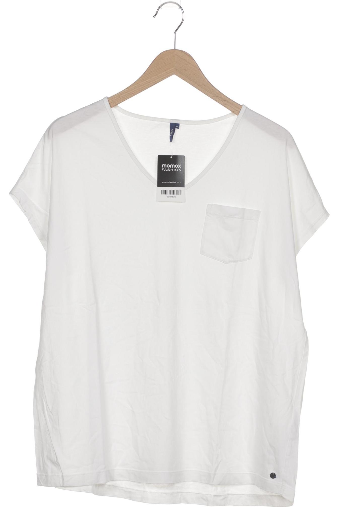 

Cecil Damen T-Shirt, weiß, Gr. 46