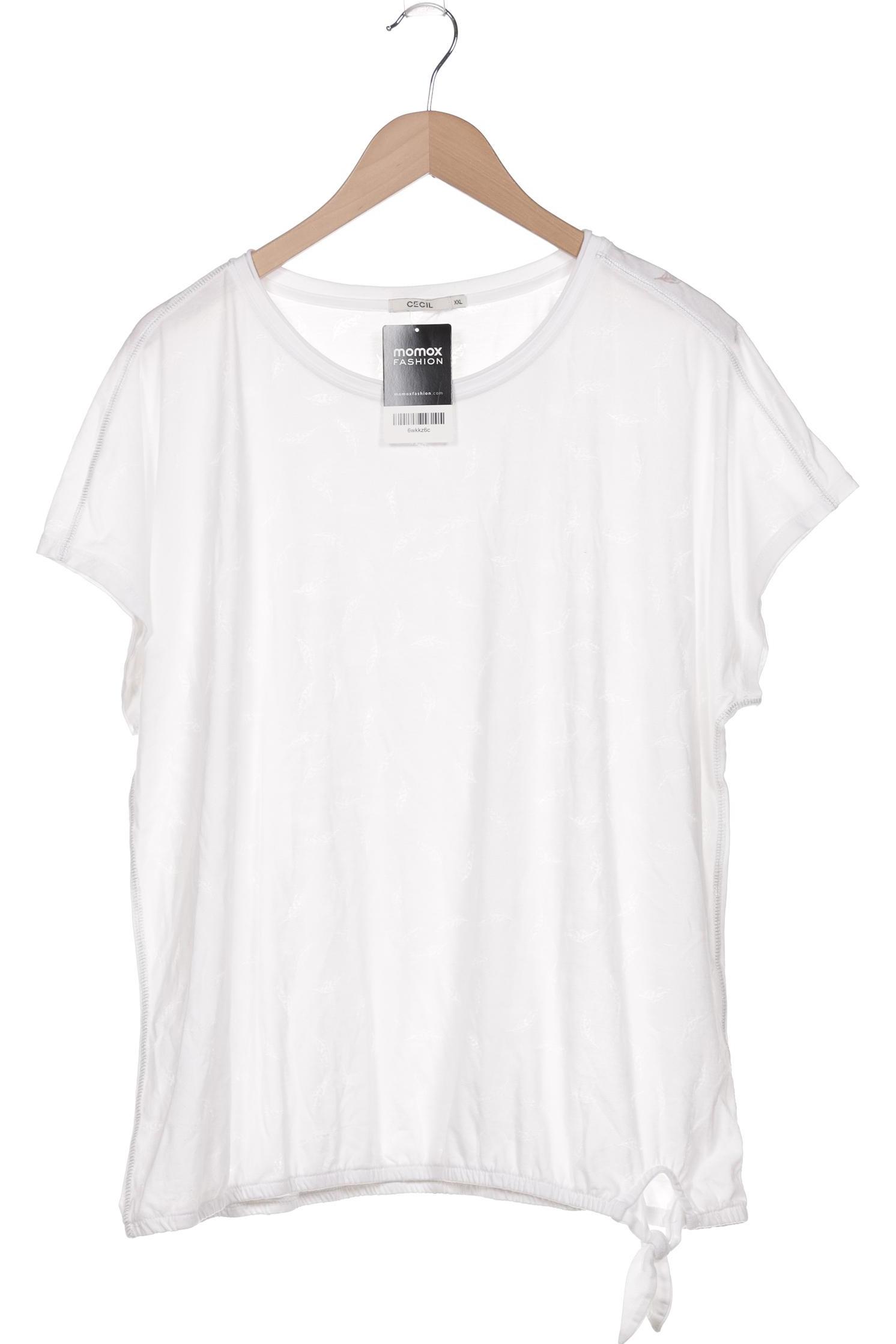 

Cecil Damen T-Shirt, weiß, Gr. 46