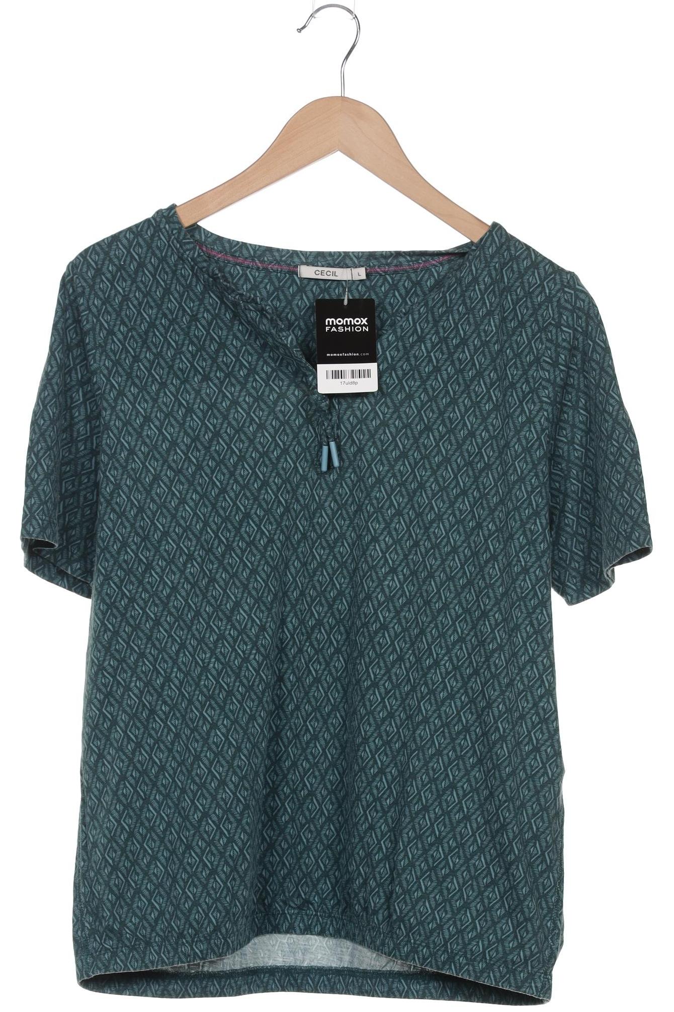 

Cecil Damen T-Shirt, türkis, Gr. 42