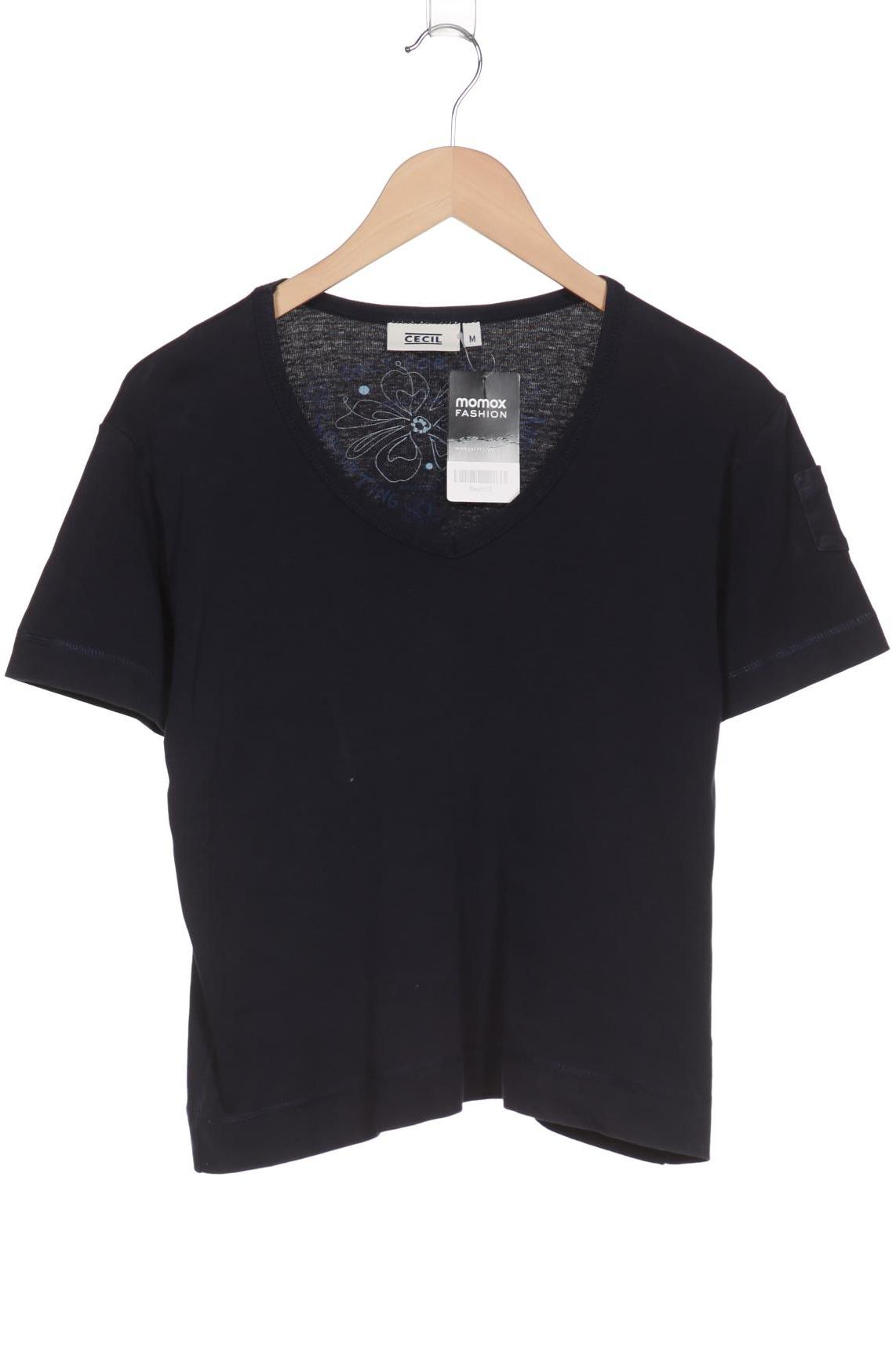 

CECIL Damen T-Shirt, marineblau