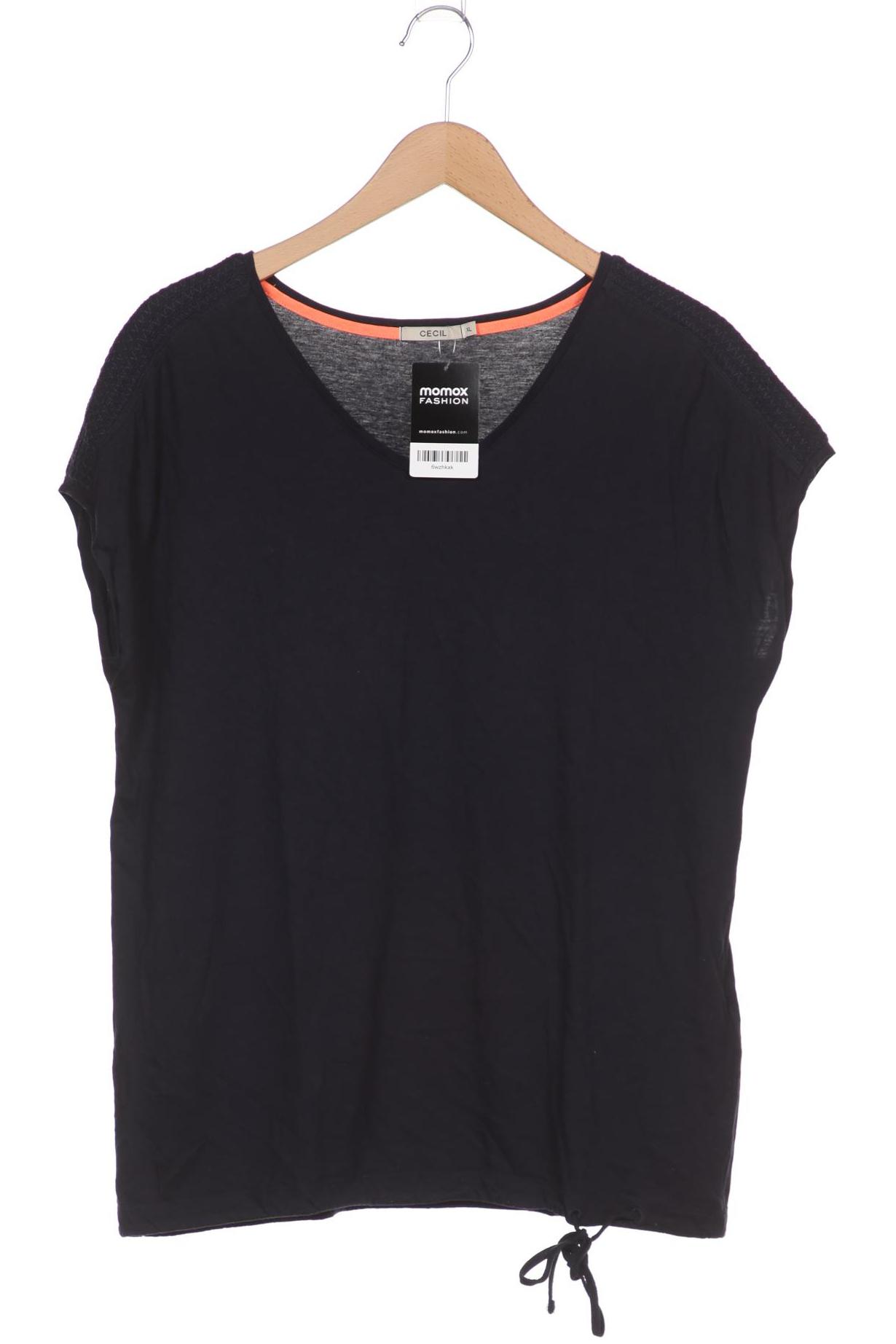 

CECIL Damen T-Shirt, marineblau