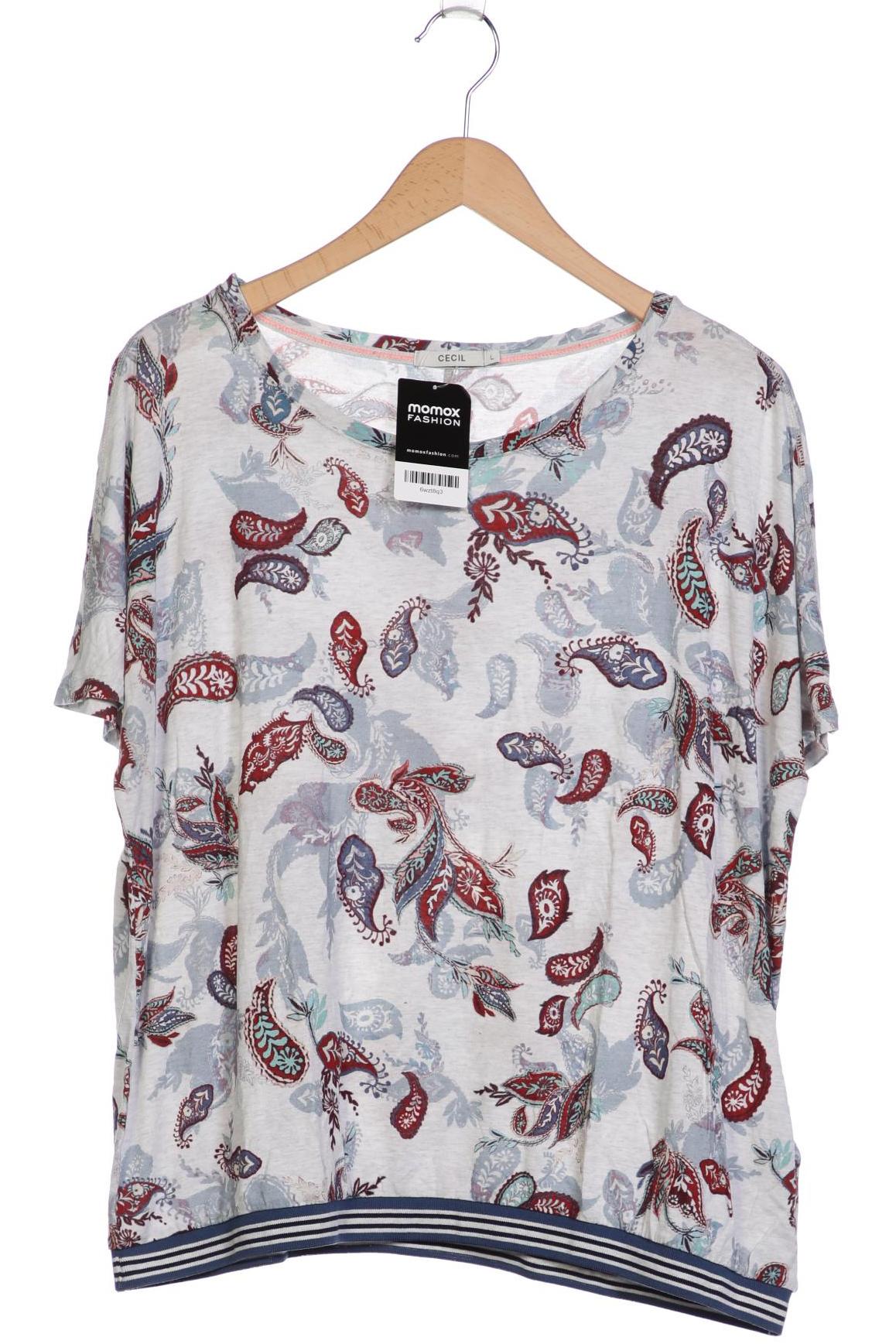 

Cecil Damen T-Shirt, grau, Gr. 42