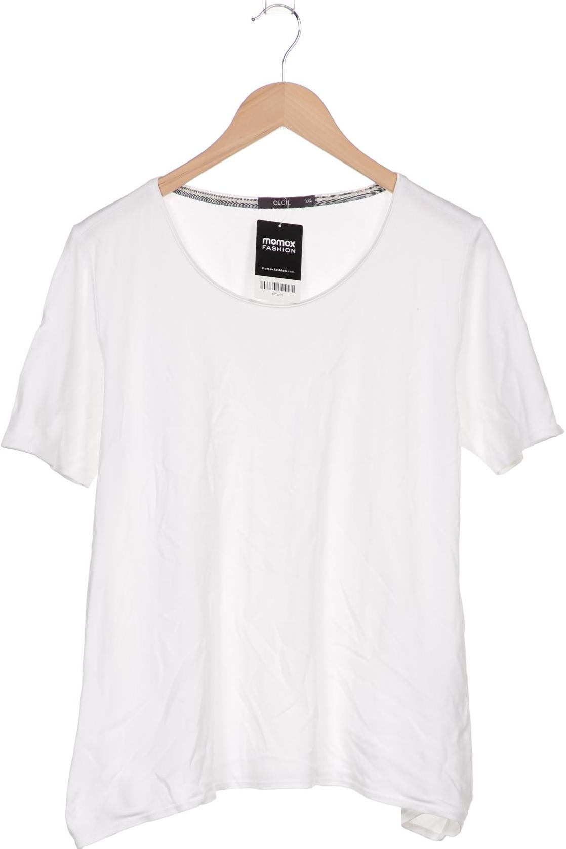 

CECIL Damen T-Shirt, weiß