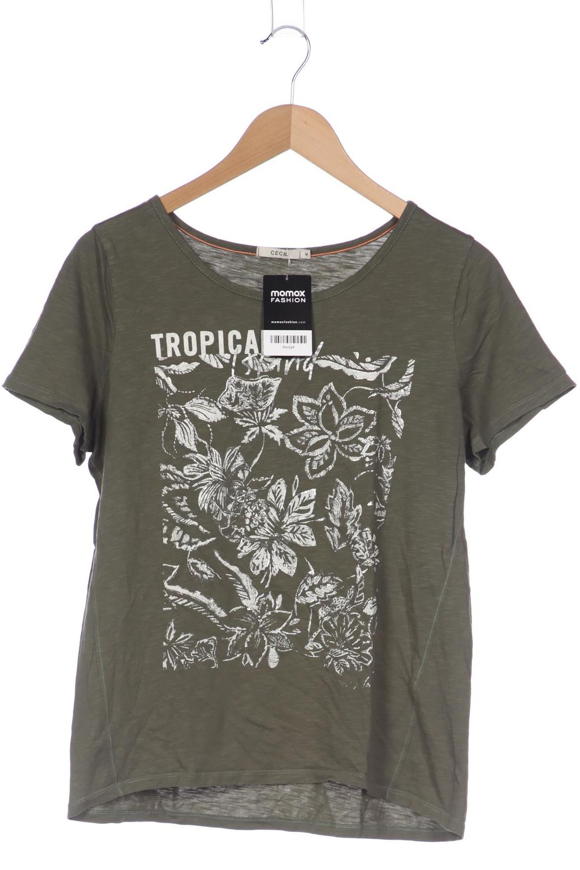 

Cecil Damen T-Shirt, grün, Gr. 38