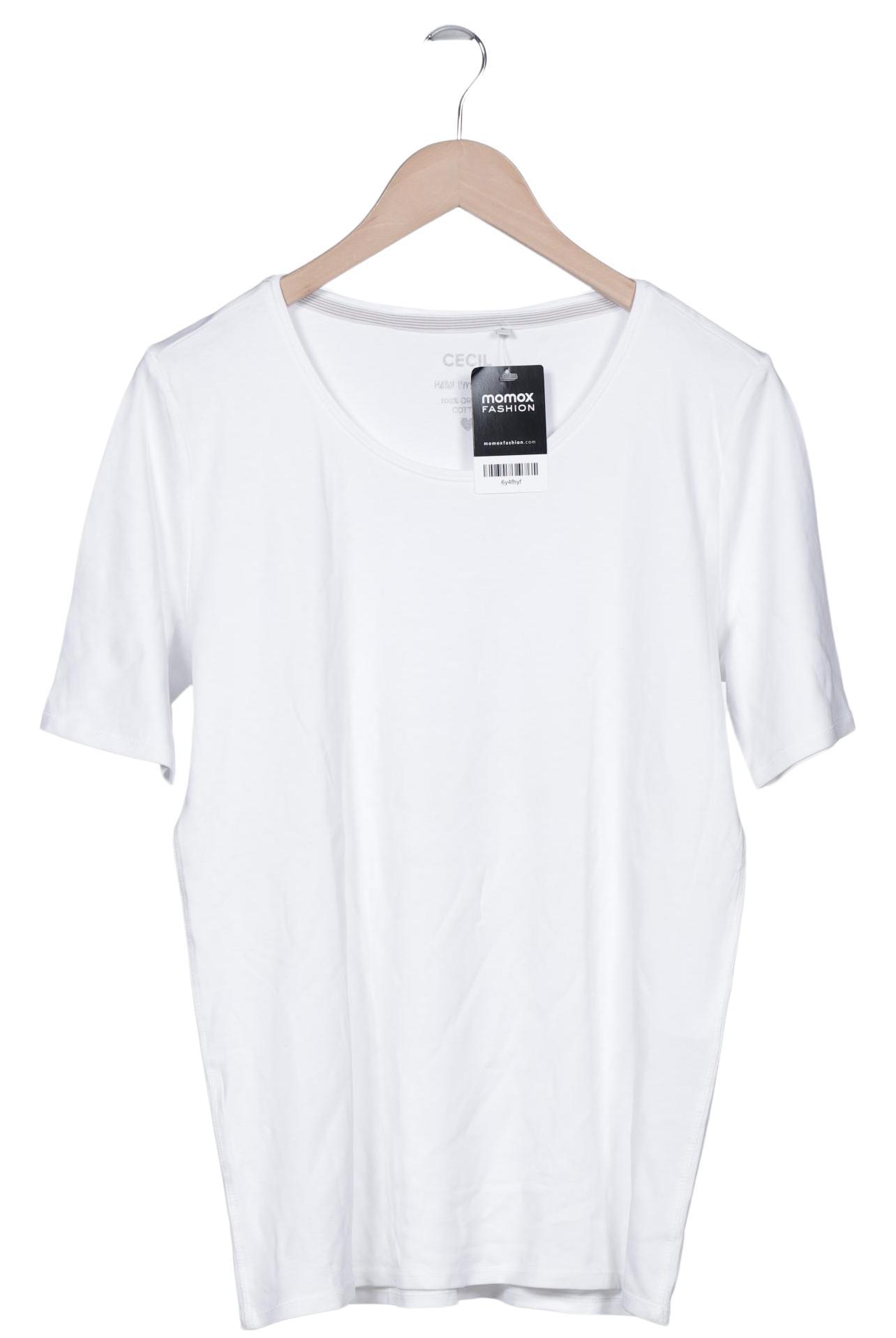 

Cecil Damen T-Shirt, weiß, Gr. 42