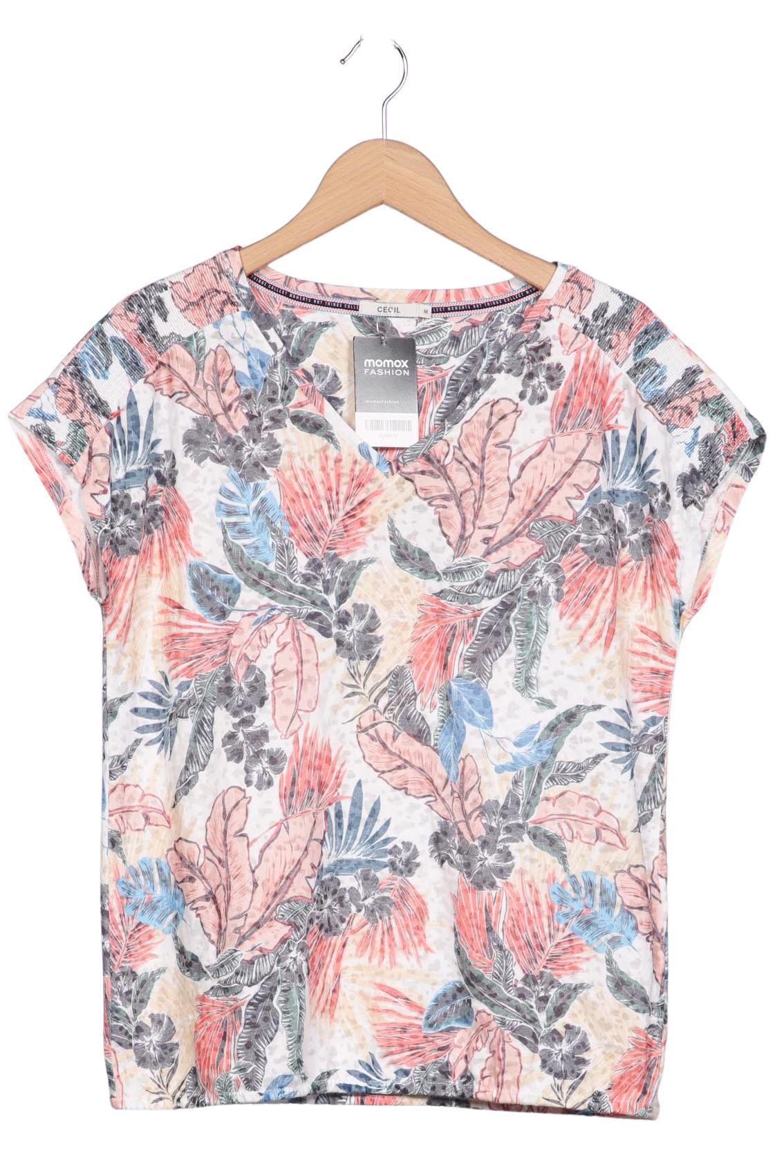 

Cecil Damen T-Shirt, mehrfarbig, Gr. 38