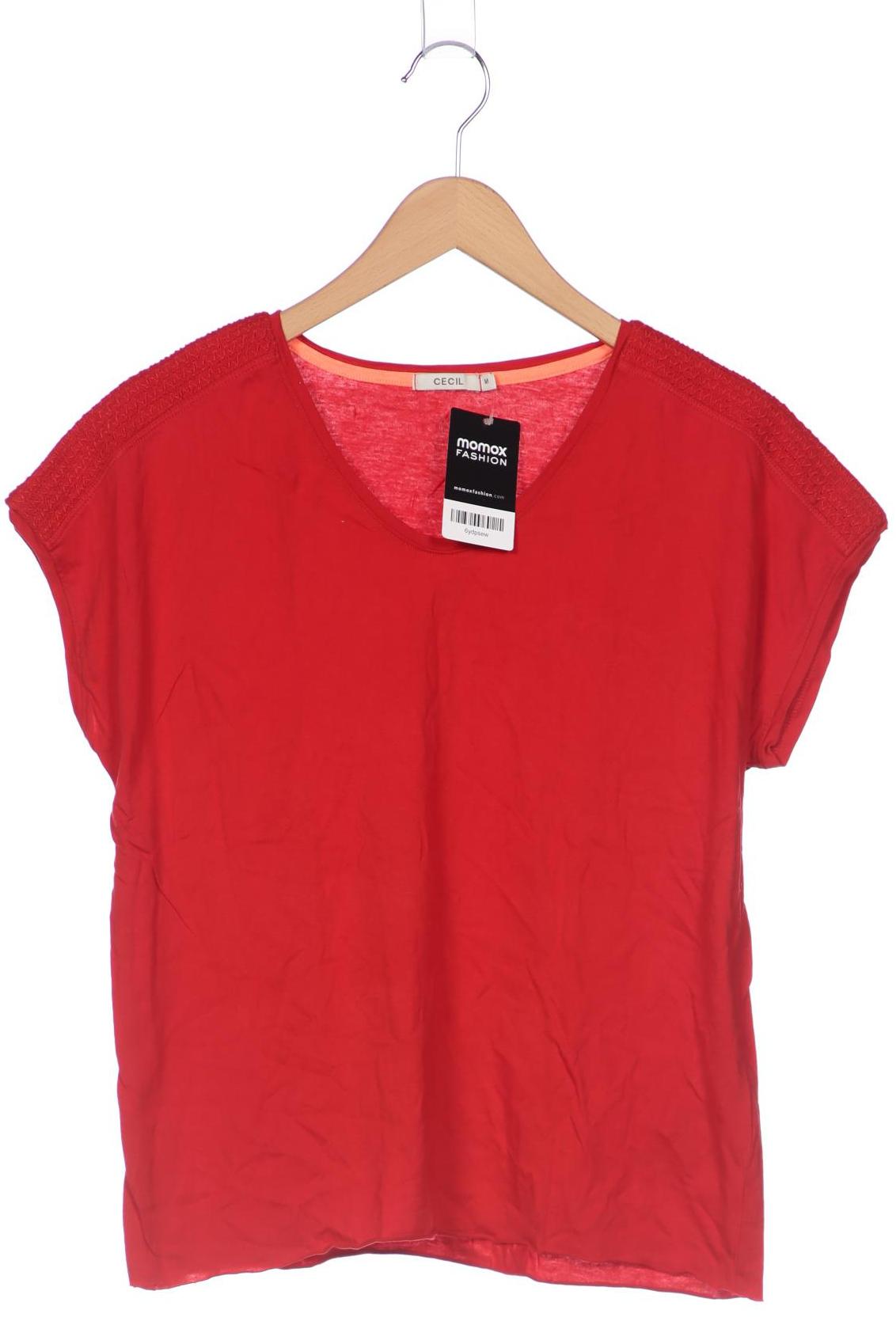 

Cecil Damen T-Shirt, rot, Gr. 38