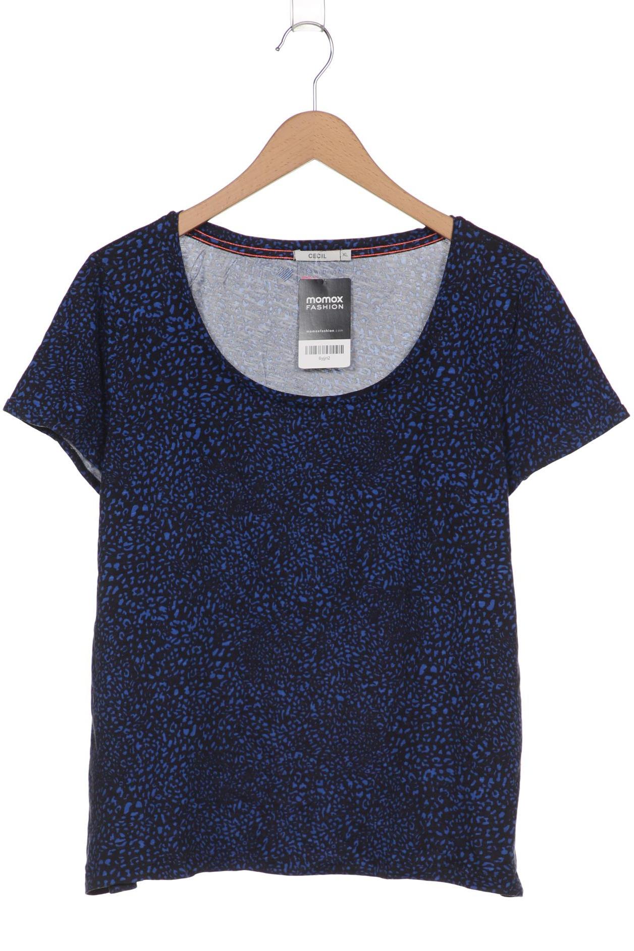

CECIL Damen T-Shirt, marineblau