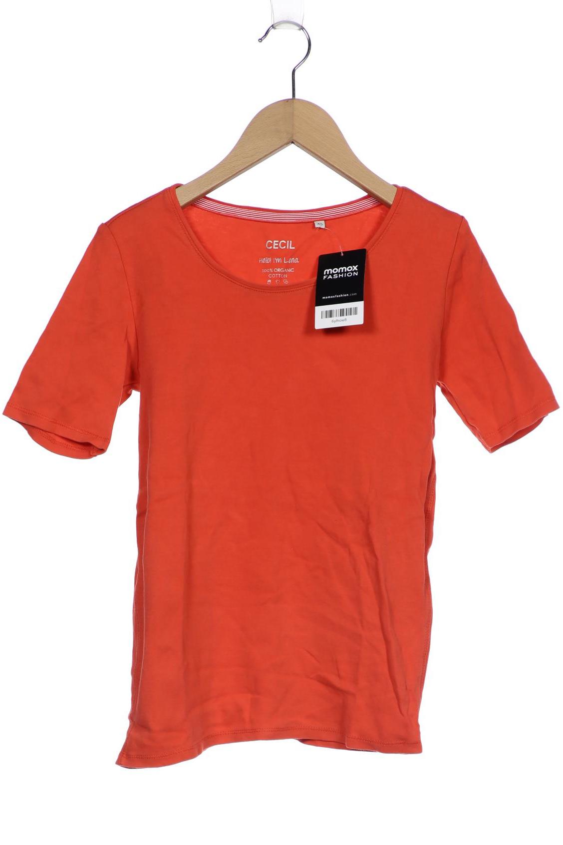 

CECIL Damen T-Shirt, orange