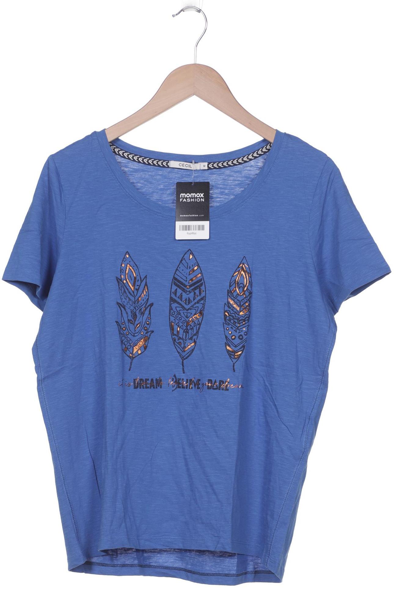 

CECIL Damen T-Shirt, blau