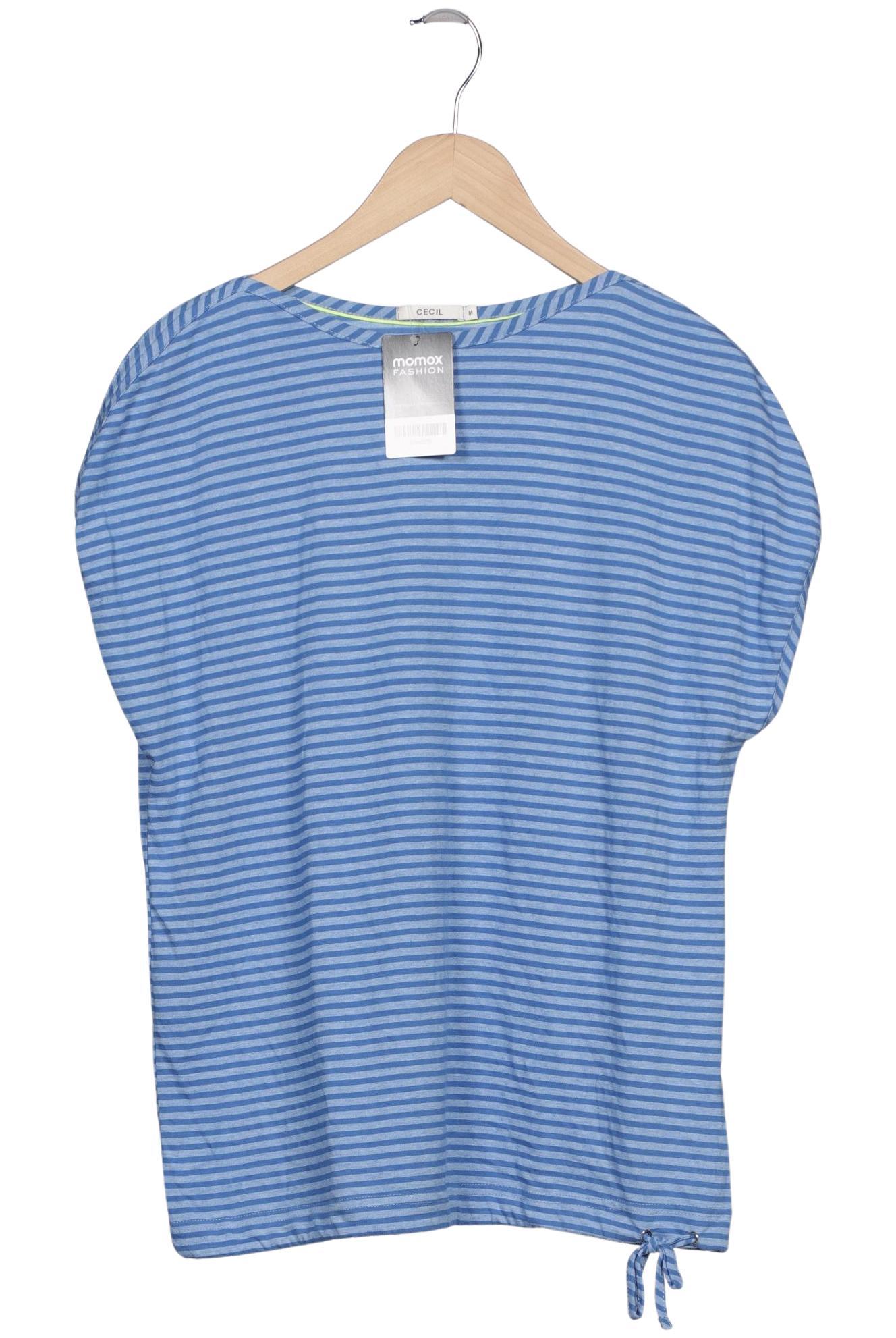 

Cecil Damen T-Shirt, blau, Gr. 38