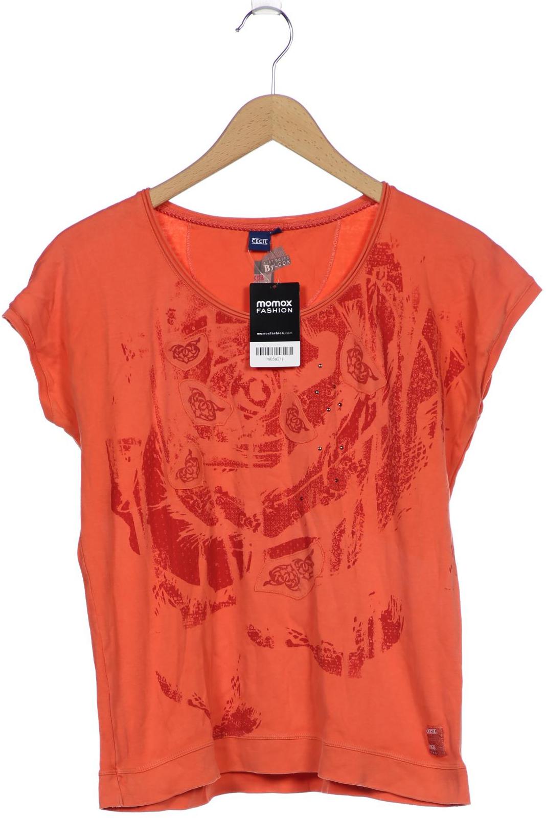 

Cecil Damen T-Shirt, orange, Gr. 38