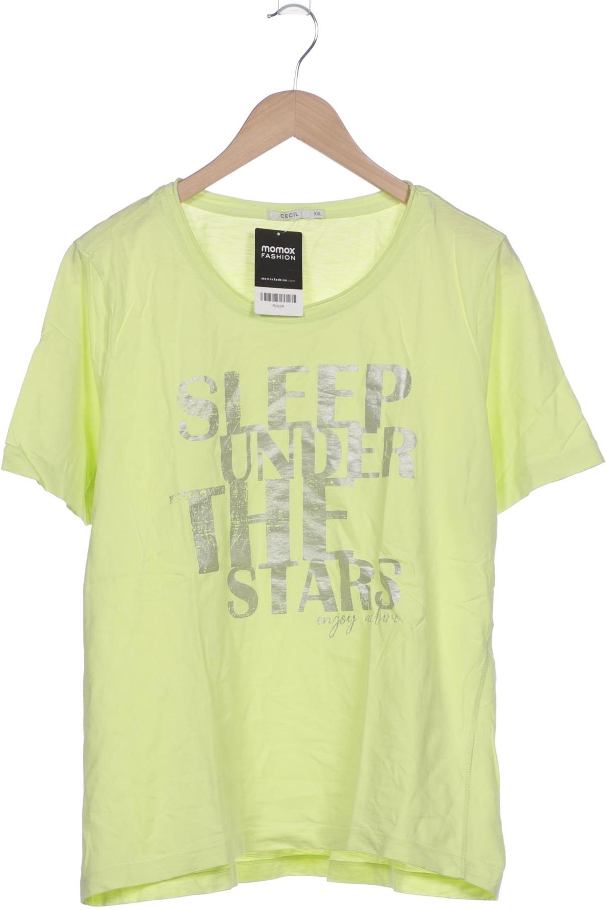

Cecil Damen T-Shirt, gelb, Gr. 46
