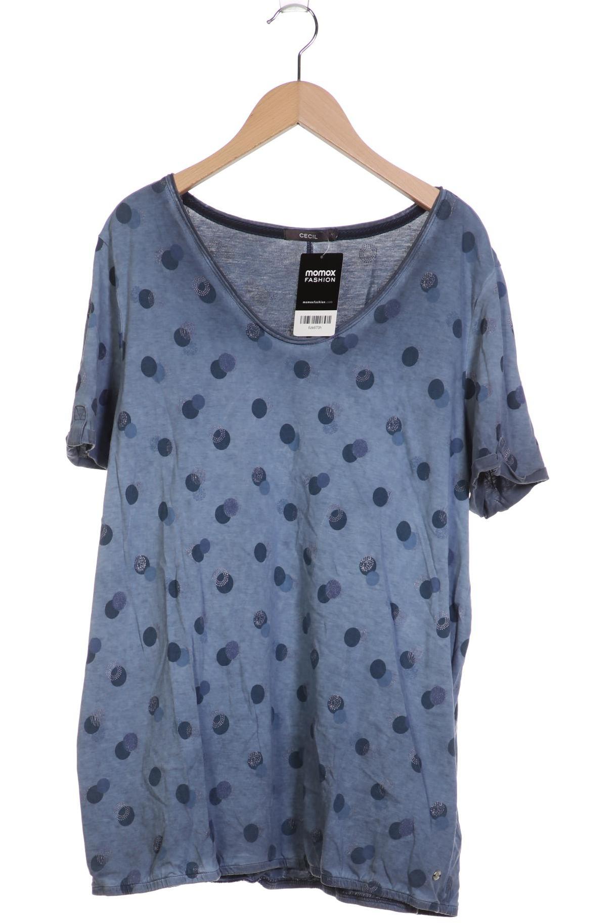 

Cecil Damen T-Shirt, blau, Gr. 46