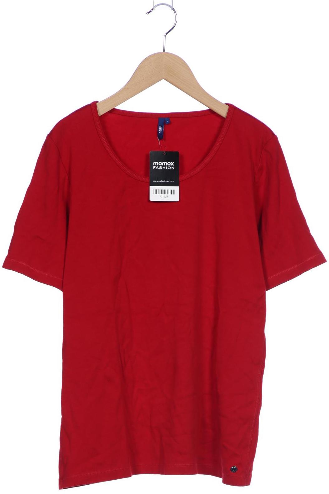 

Cecil Damen T-Shirt, rot, Gr. 42
