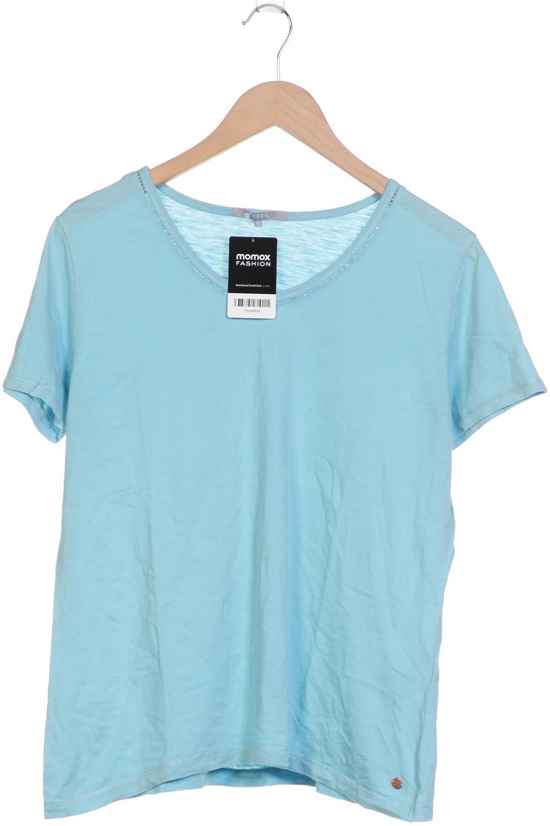 

Cecil Damen T-Shirt, blau, Gr. 42