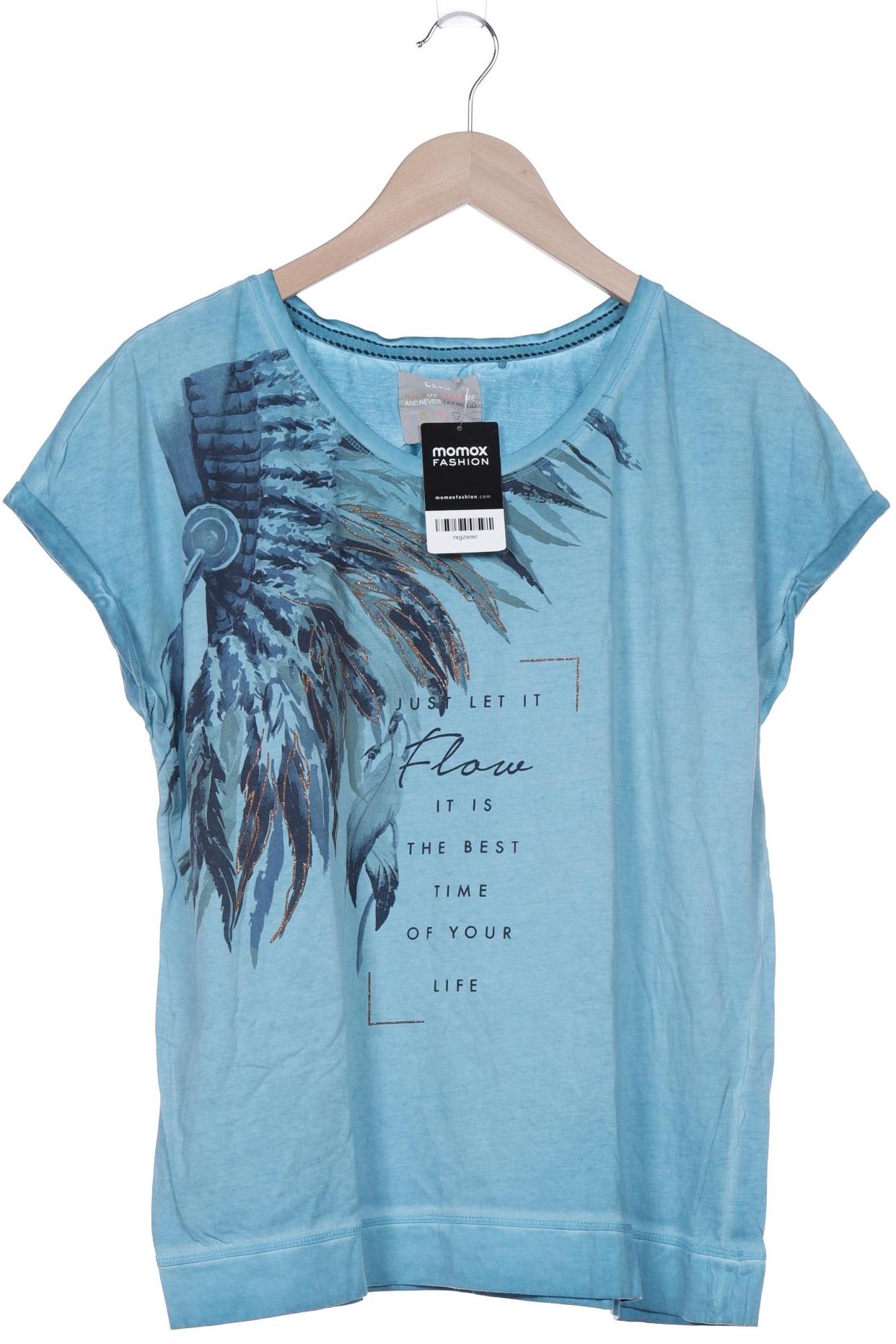 

Cecil Damen T-Shirt, blau, Gr. 38