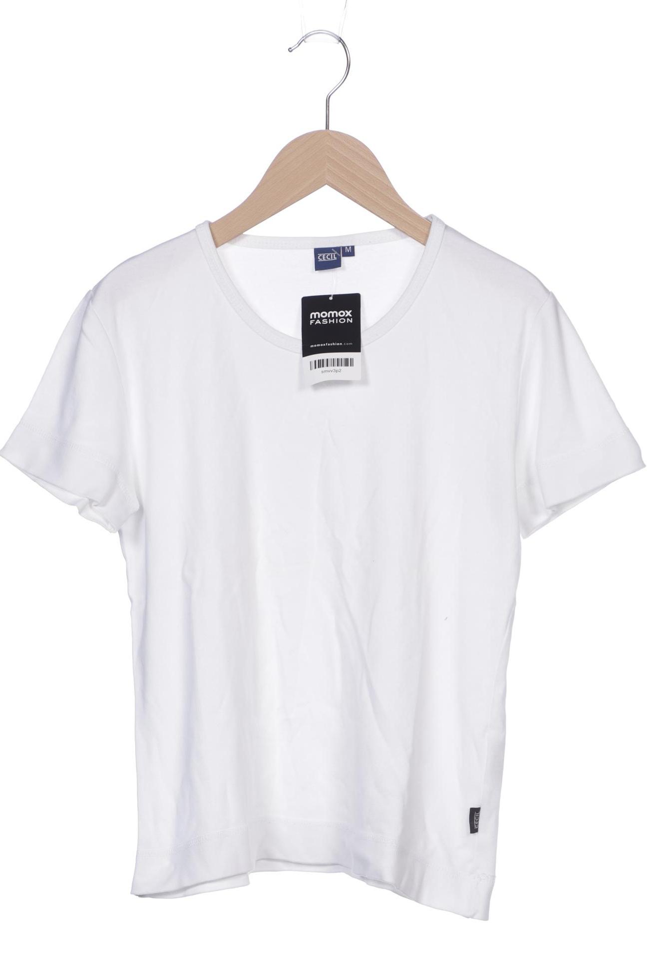

Cecil Damen T-Shirt, weiß, Gr. 38