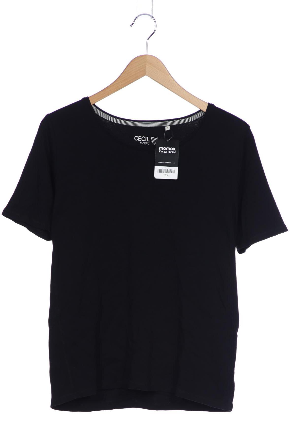 

Cecil Damen T-Shirt, schwarz, Gr. 42