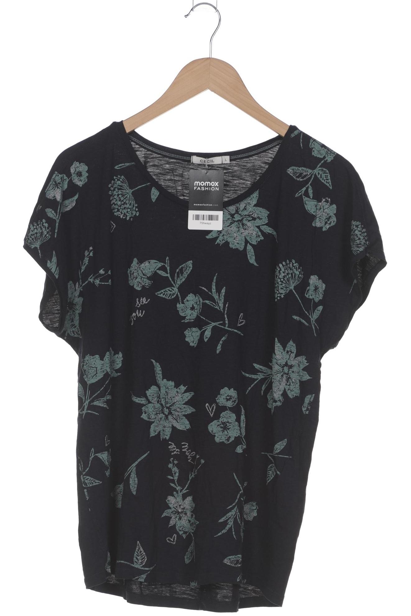 

Cecil Damen T-Shirt, marineblau, Gr. 42