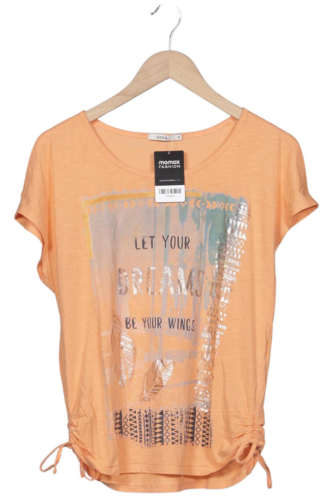 

Cecil Damen T-Shirt, orange, Gr. 38