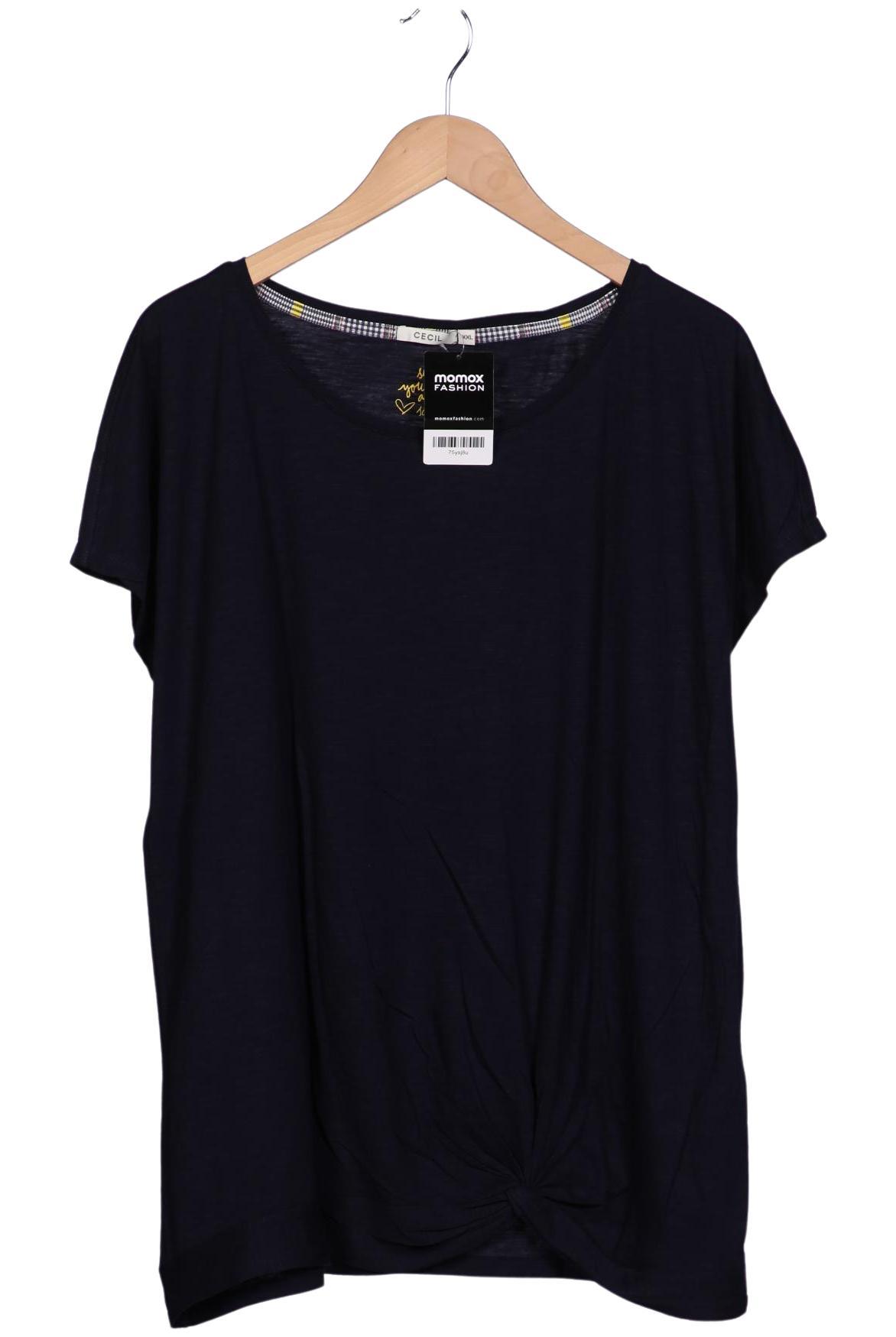 

Cecil Damen T-Shirt, marineblau, Gr. 46