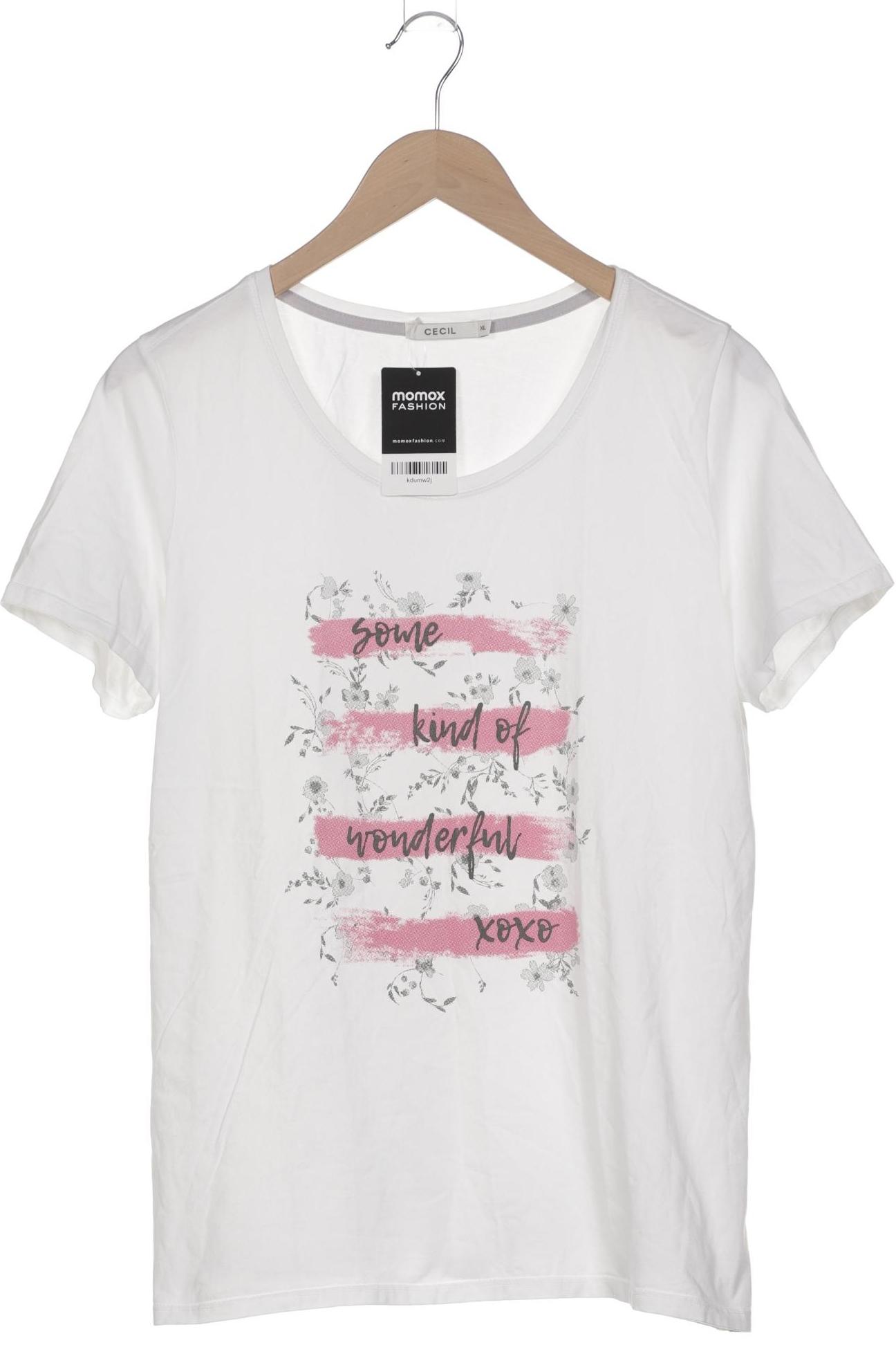 

Cecil Damen T-Shirt, weiß, Gr. 44