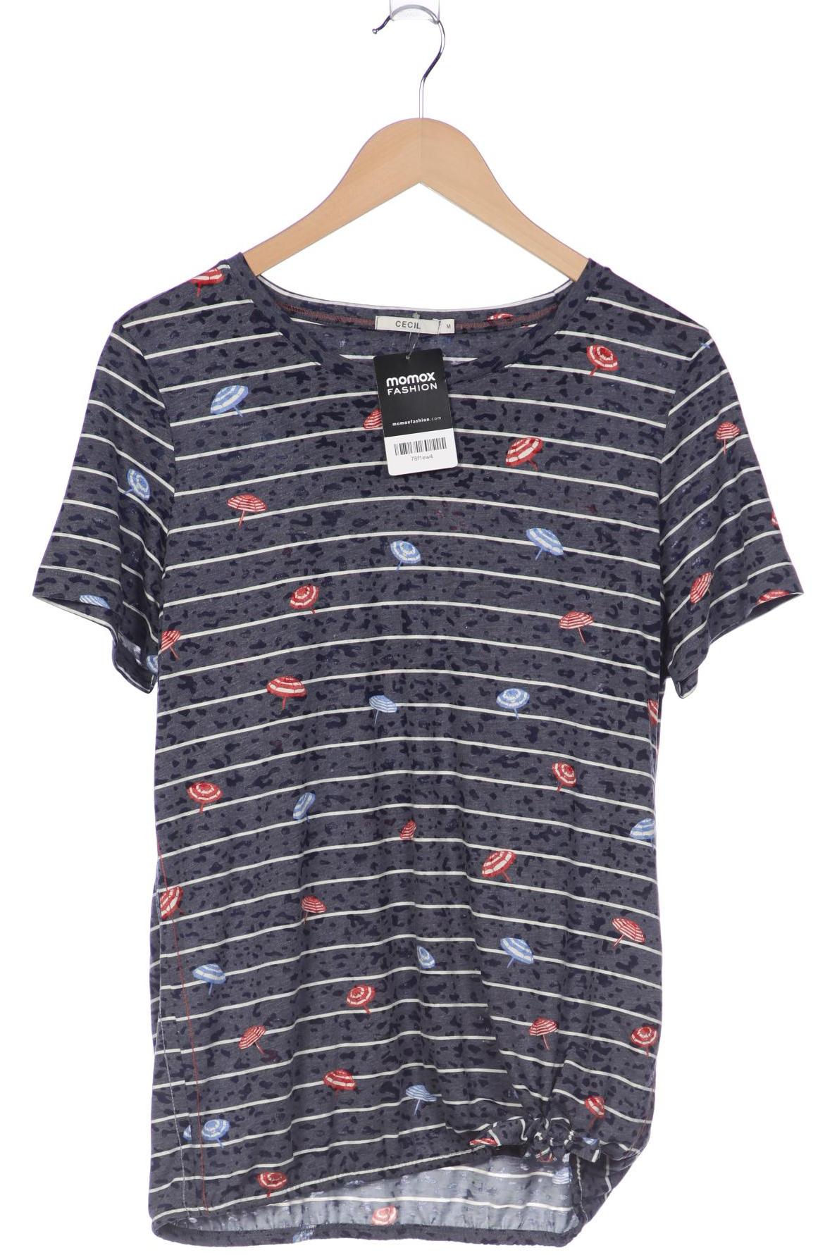 

CECIL Damen T-Shirt, marineblau