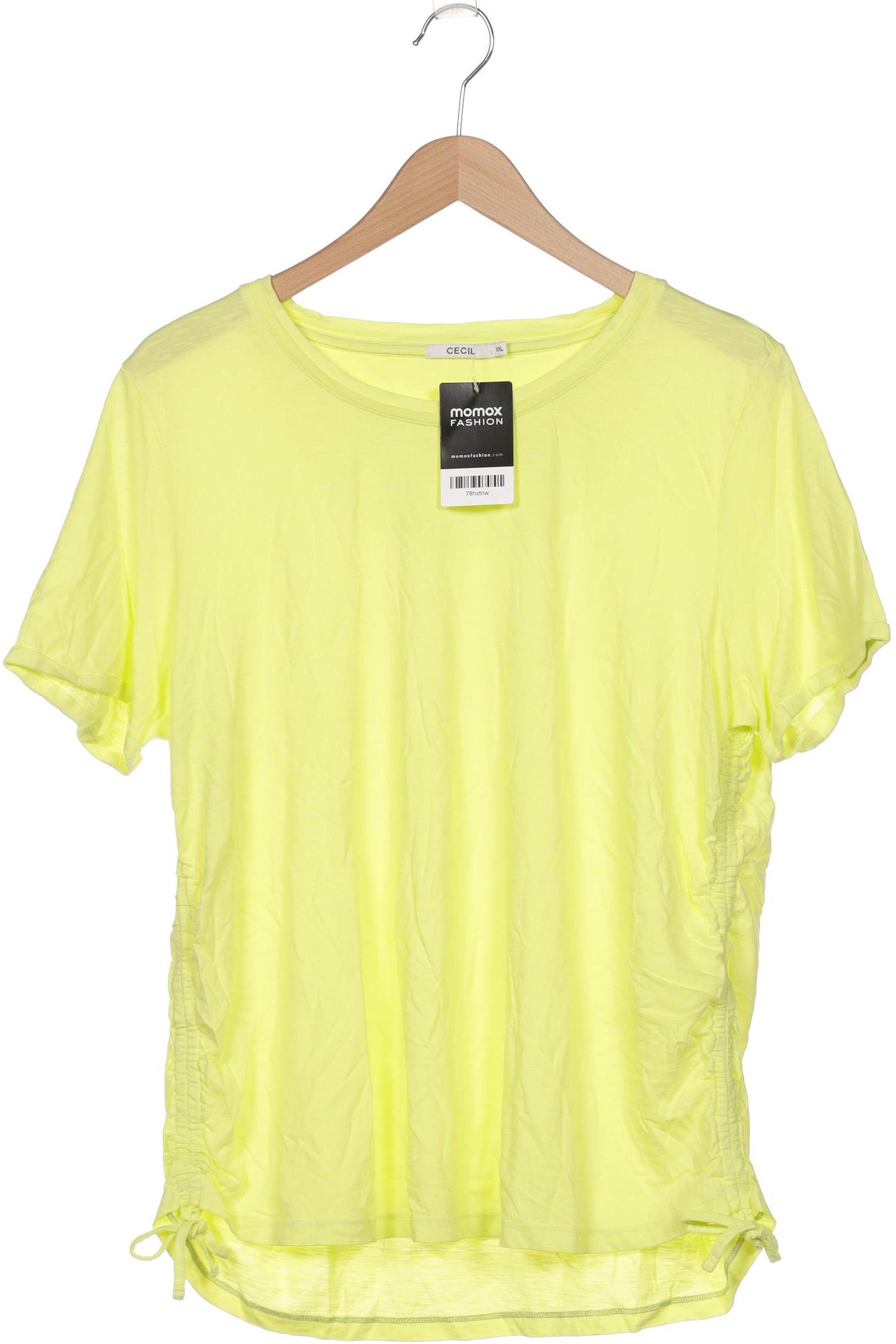 

Cecil Damen T-Shirt, gelb, Gr. 46