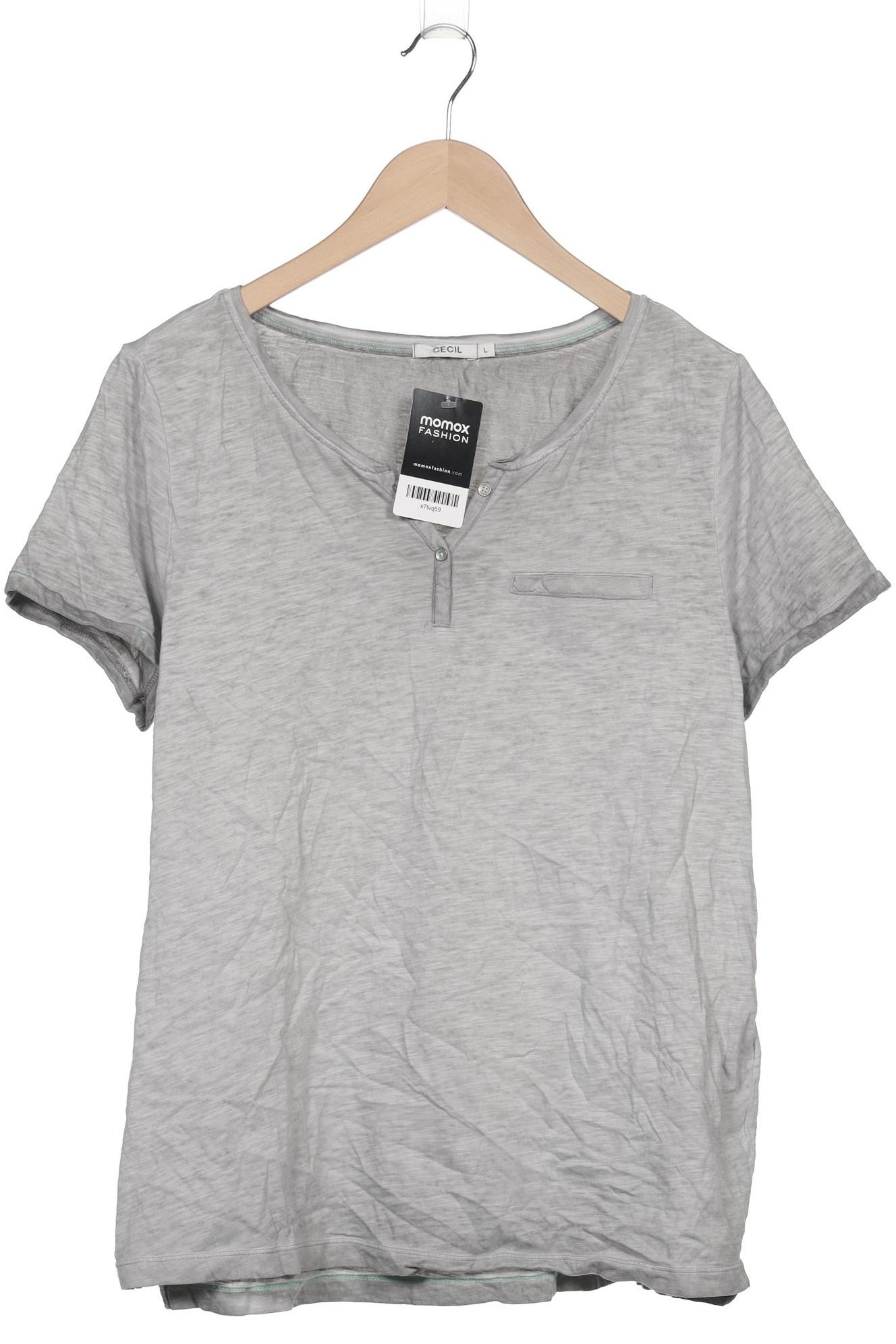 

Cecil Damen T-Shirt, grau, Gr. 42