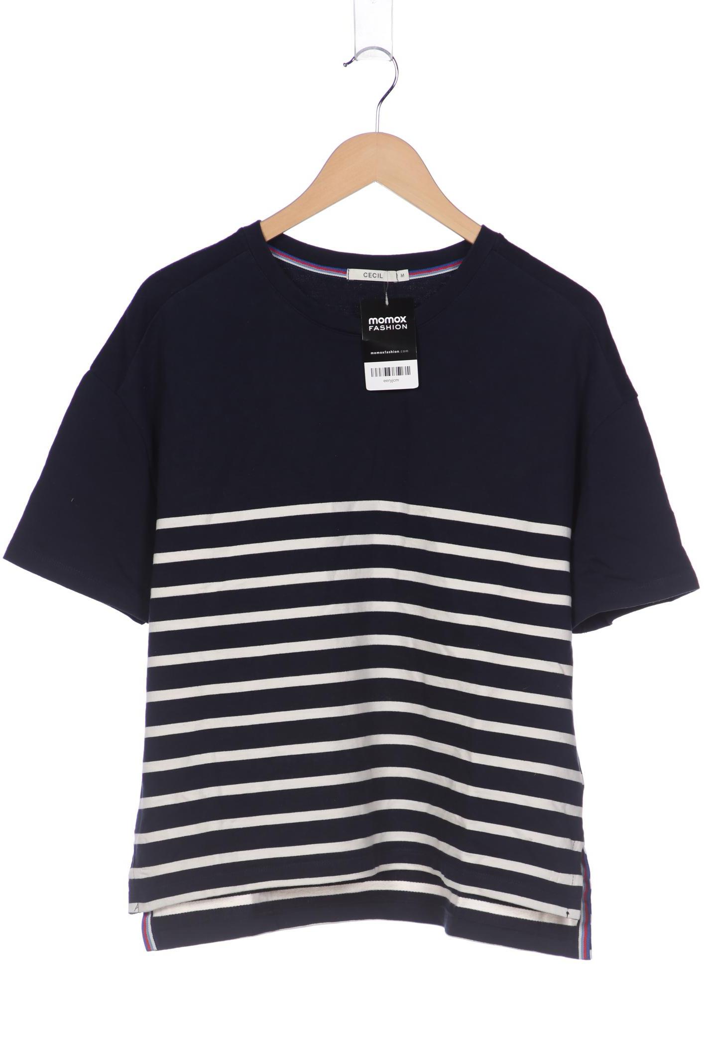 

CECIL Damen T-Shirt, marineblau