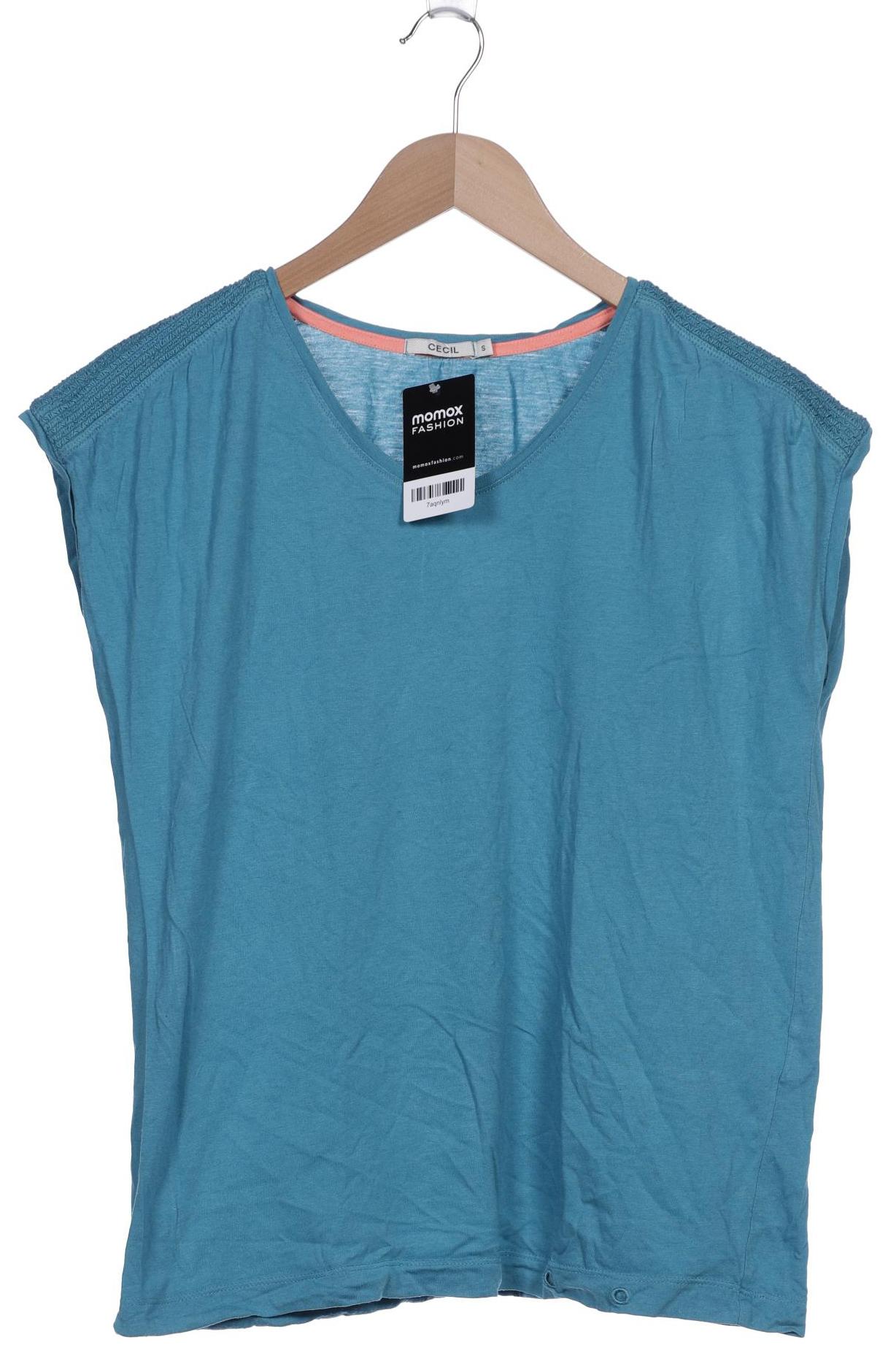 

CECIL Damen T-Shirt, blau