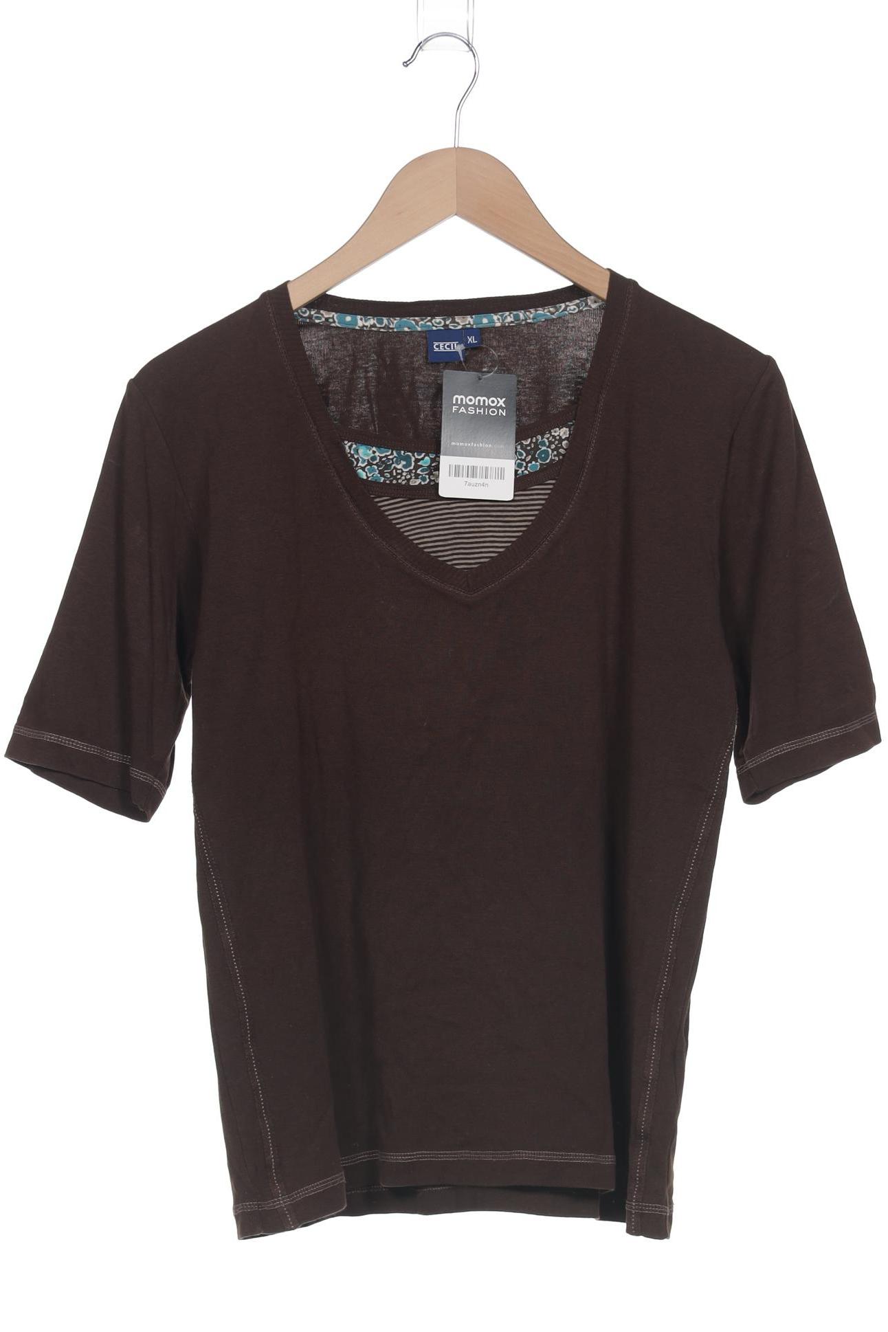 

Cecil Damen T-Shirt, braun, Gr. 44