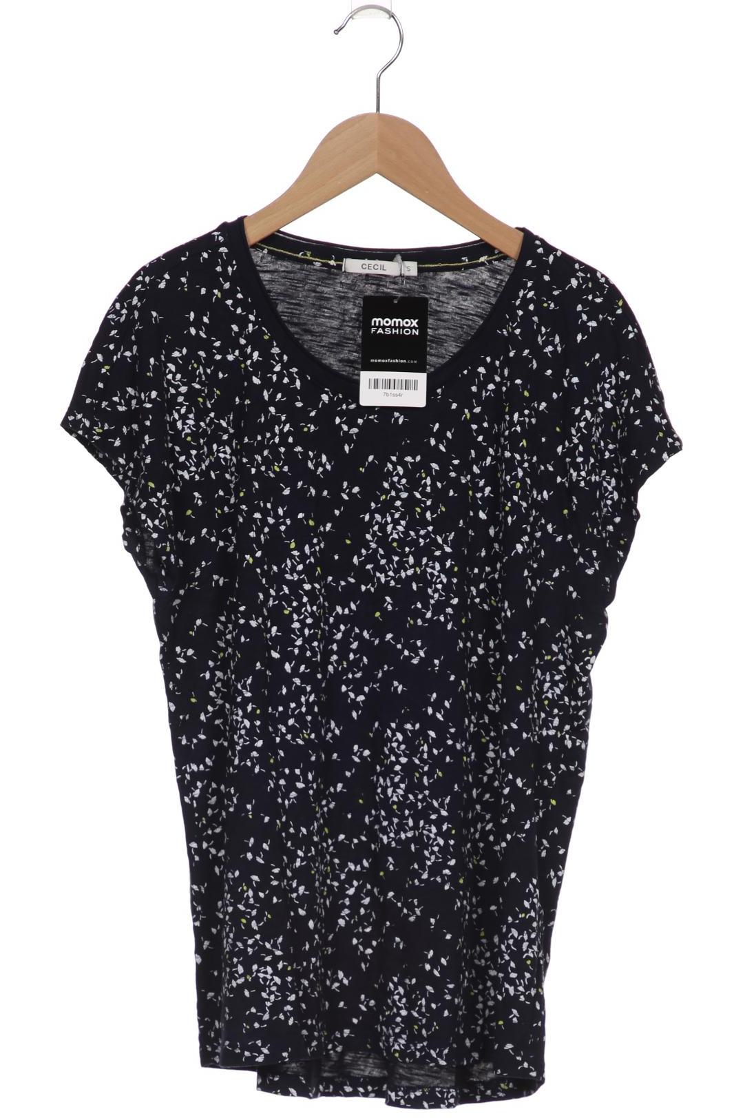 

CECIL Damen T-Shirt, marineblau