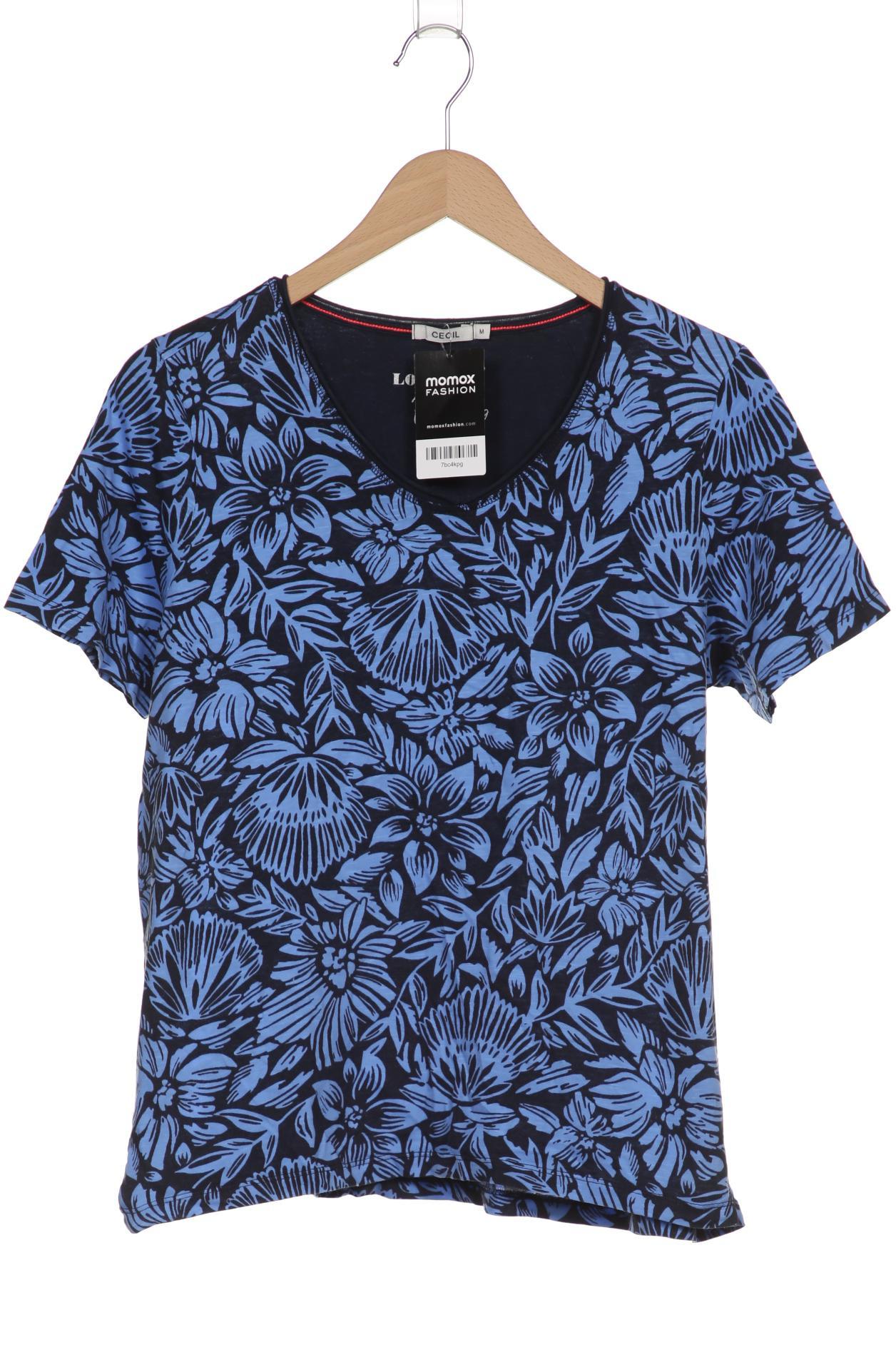 

CECIL Damen T-Shirt, blau