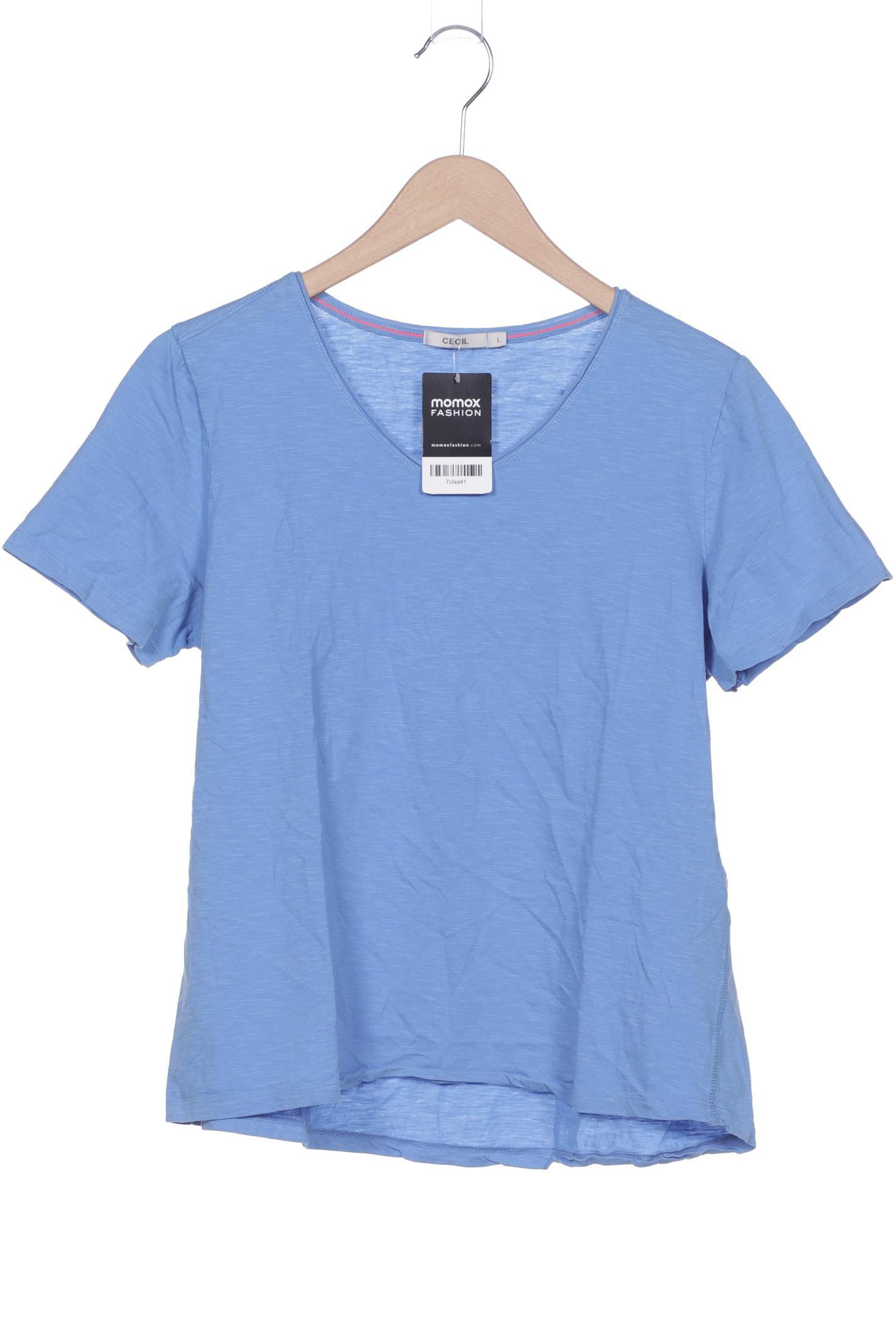 

Cecil Damen T-Shirt, blau, Gr. 42