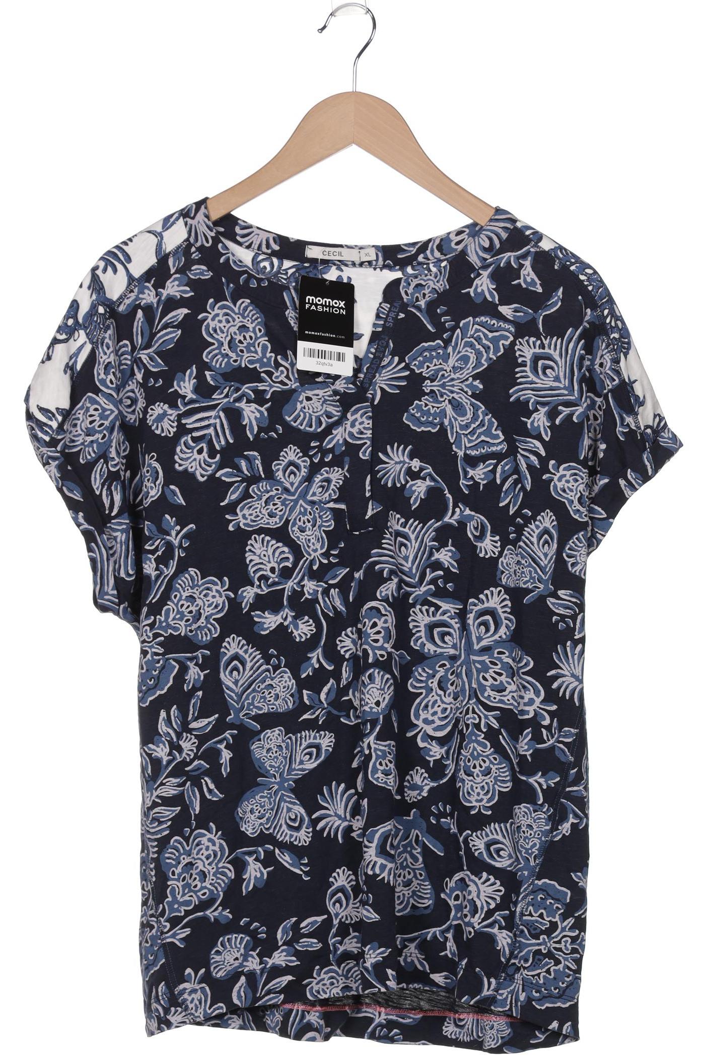

Cecil Damen T-Shirt, marineblau, Gr. 44