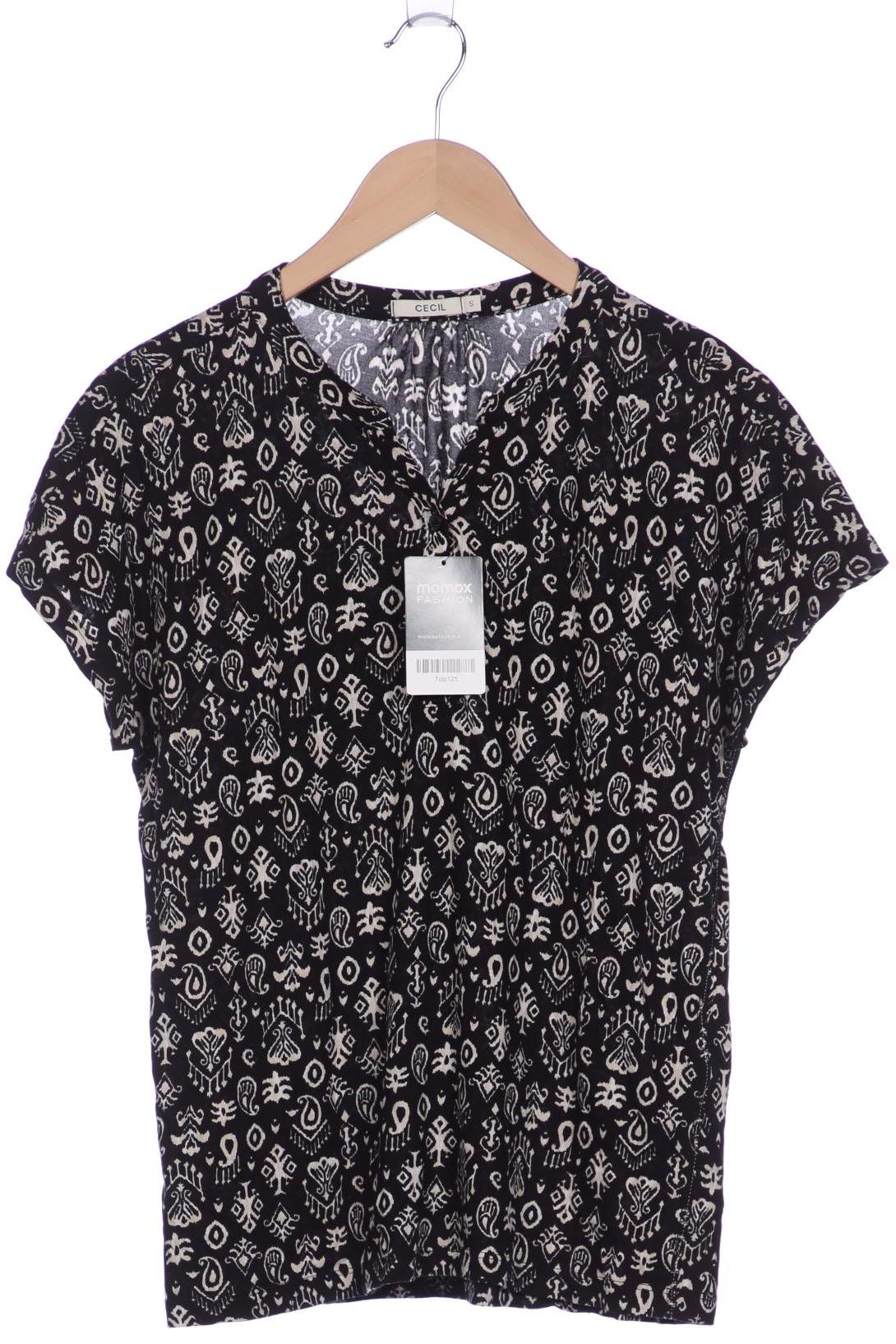 

Cecil Damen T-Shirt, schwarz, Gr. 36