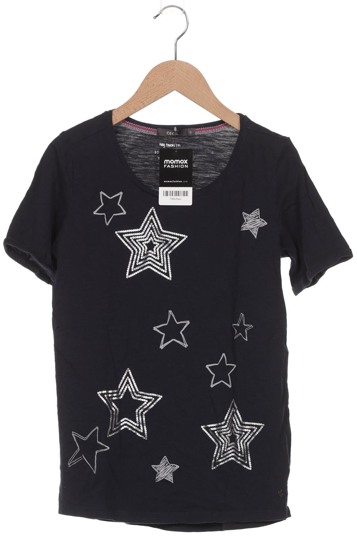 

Cecil Damen T-Shirt, marineblau, Gr. 36