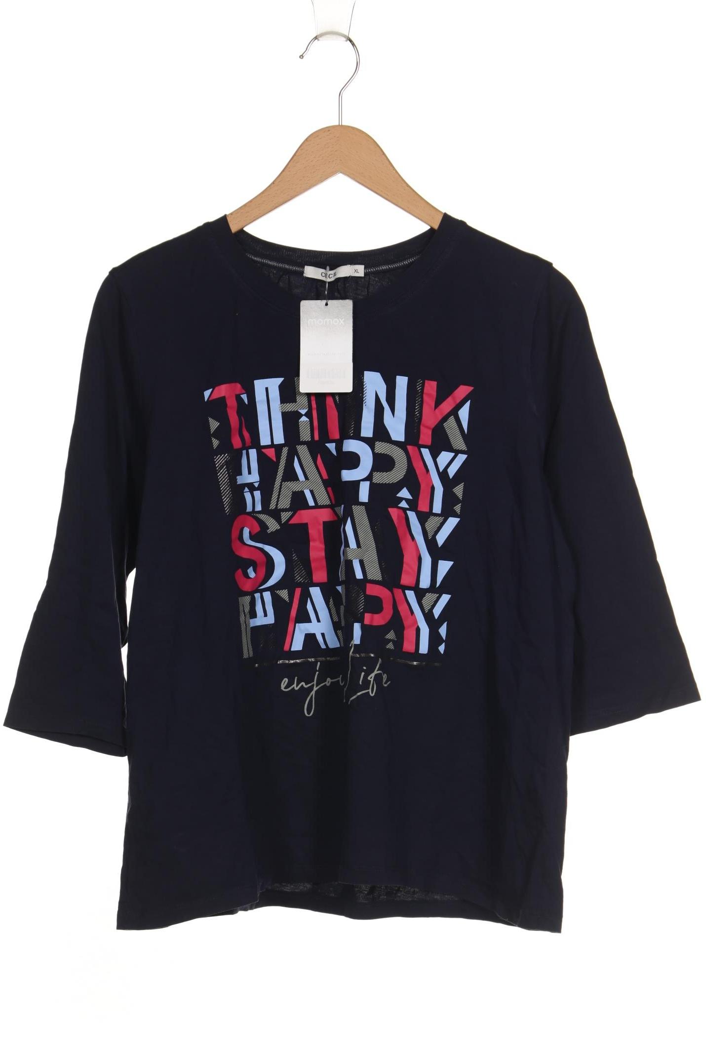 

Cecil Damen T-Shirt, marineblau, Gr. 44