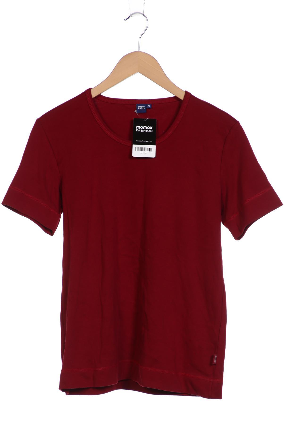 

Cecil Damen T-Shirt, bordeaux, Gr. 44
