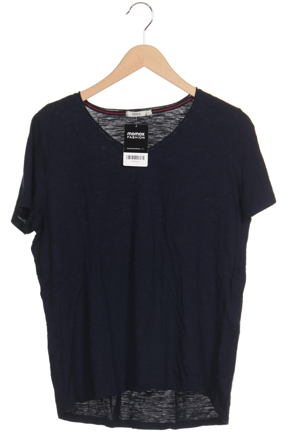 

Cecil Damen T-Shirt, marineblau, Gr. 42