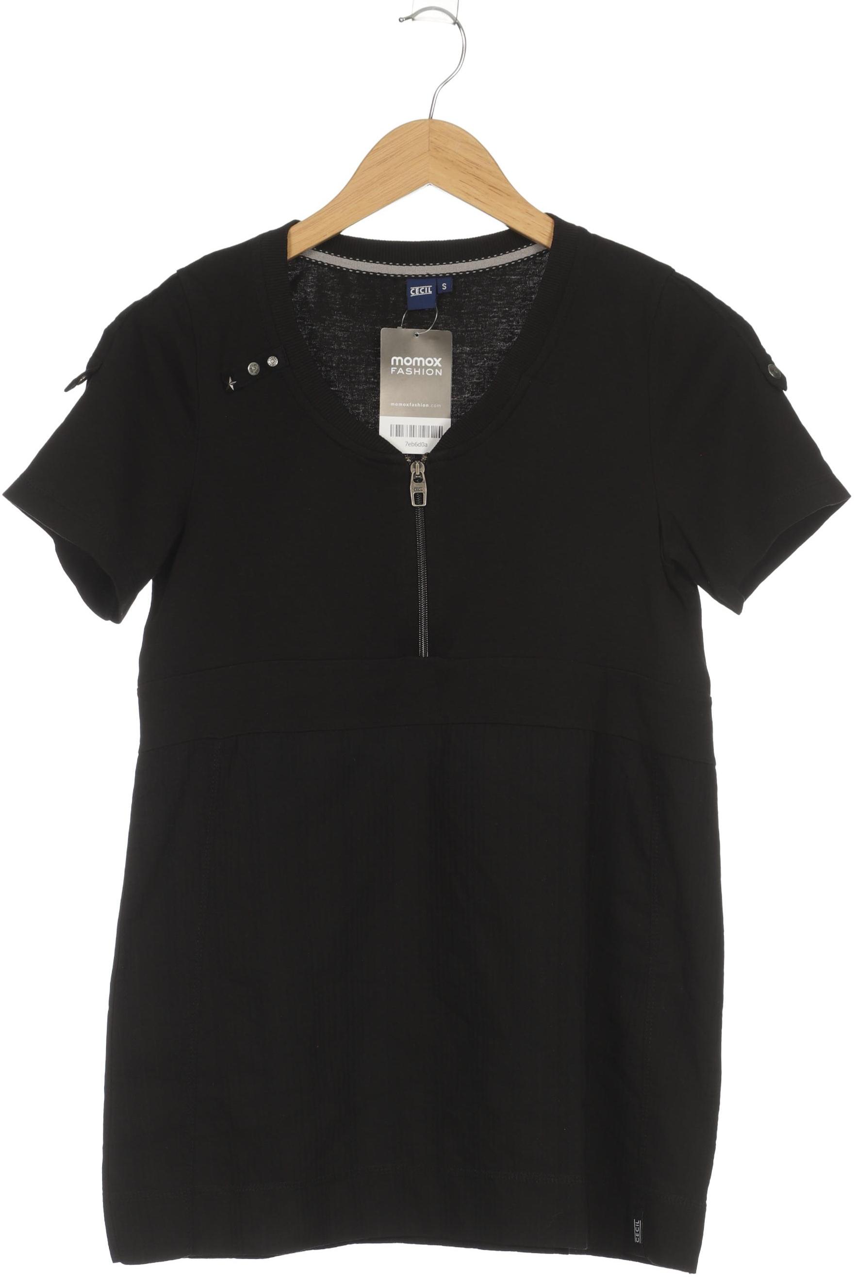 

Cecil Damen T-Shirt, schwarz, Gr. 36