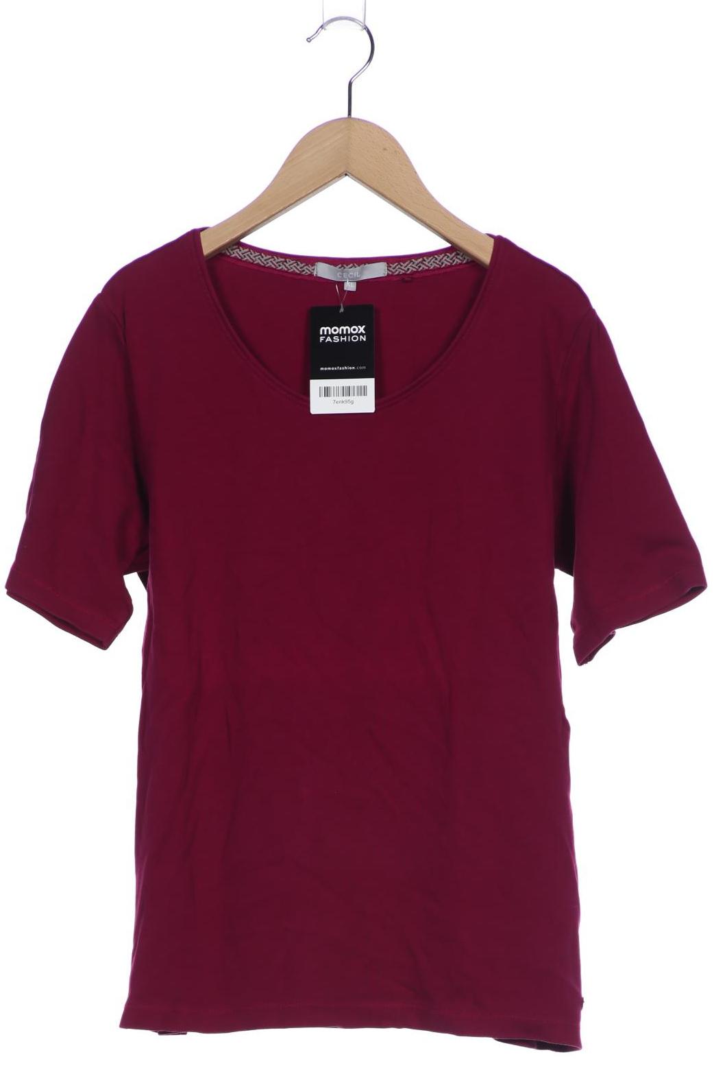 

Cecil Damen T-Shirt, bordeaux, Gr. 44