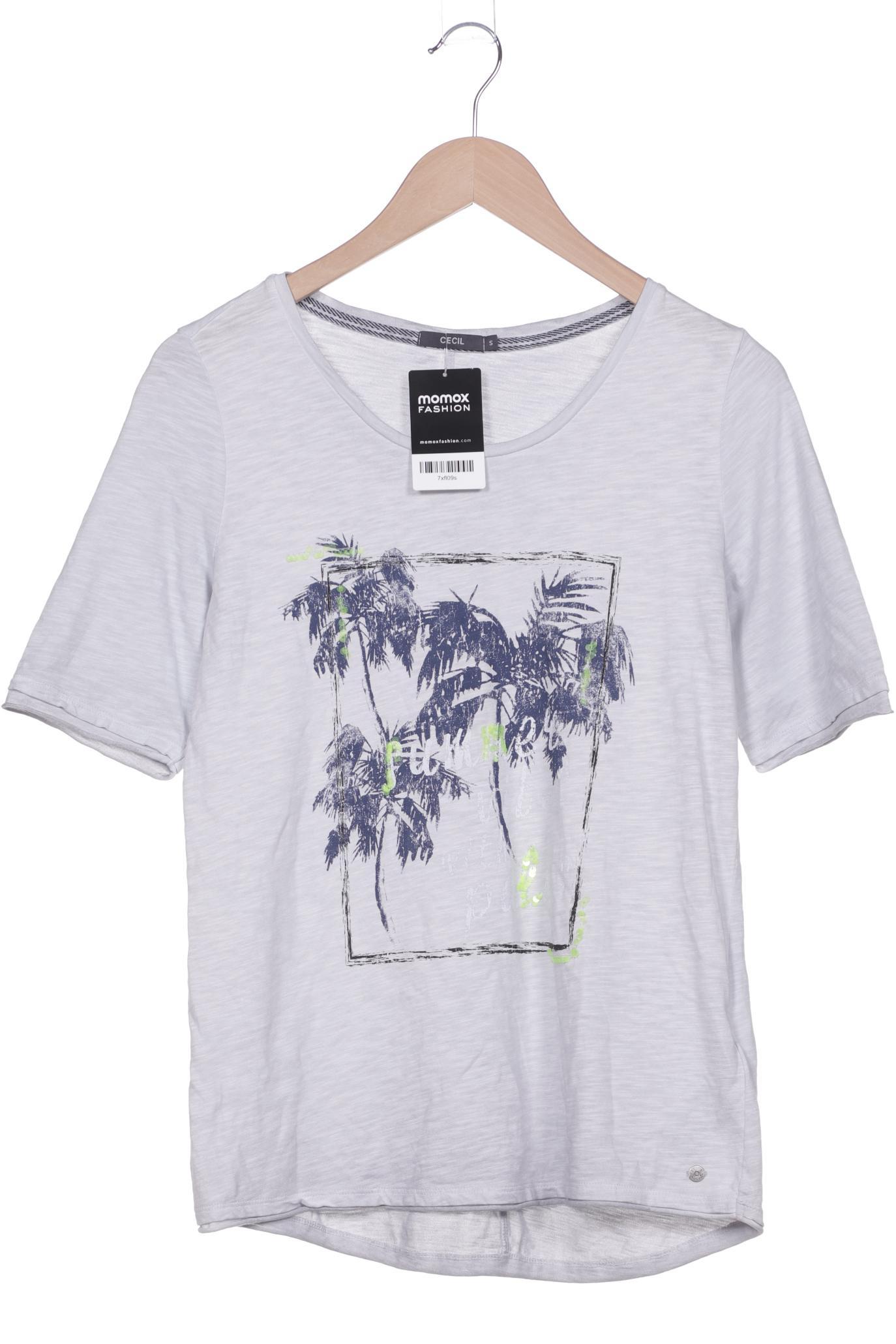 

Cecil Damen T-Shirt, grau, Gr. 36
