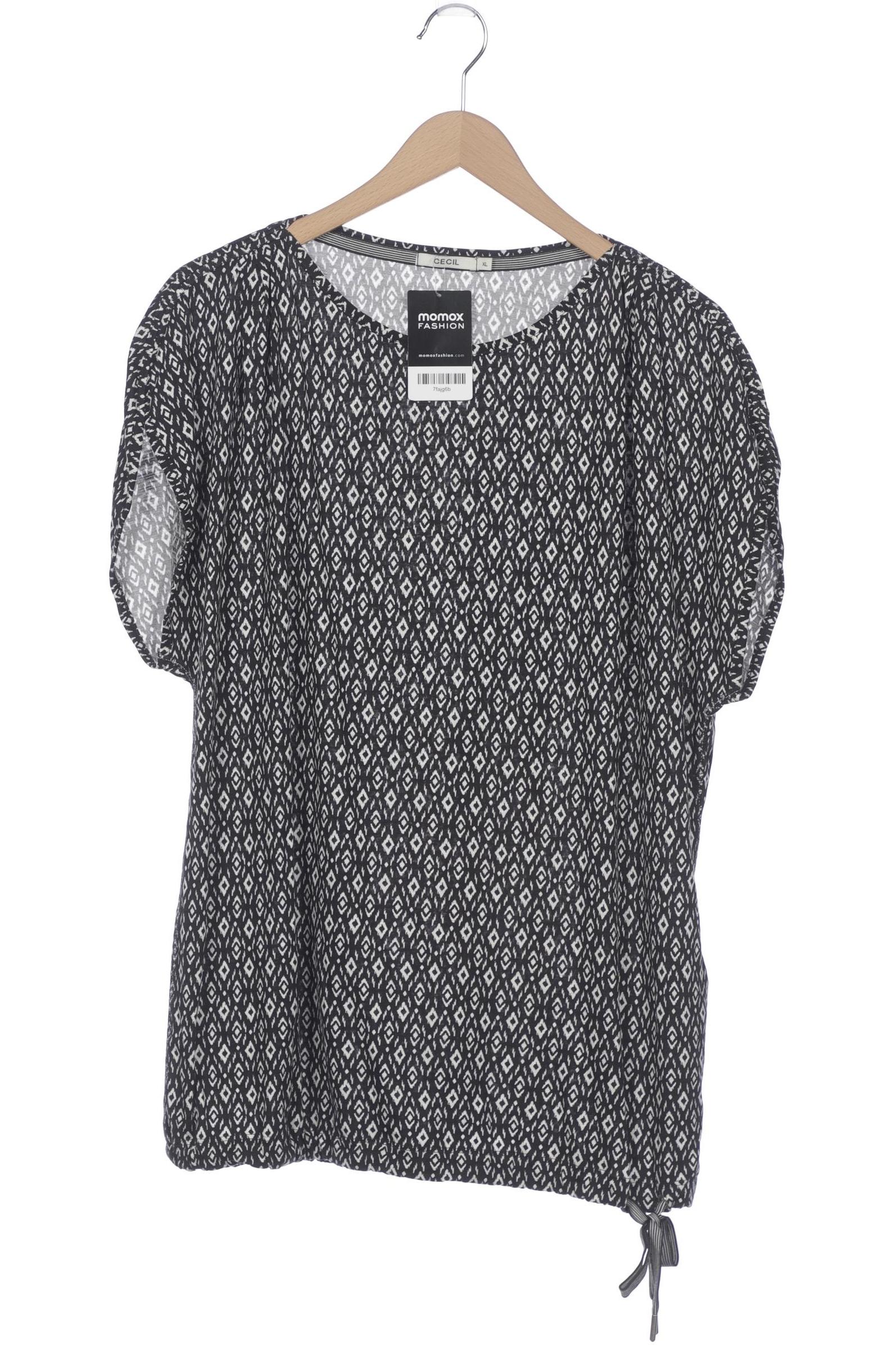 

Cecil Damen T-Shirt, schwarz, Gr. 44