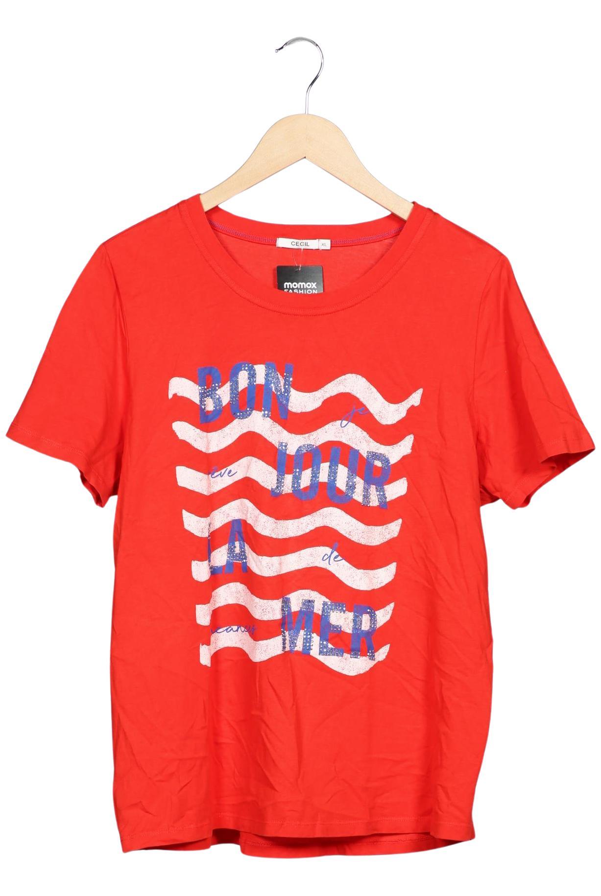

Cecil Damen T-Shirt, rot, Gr. 44