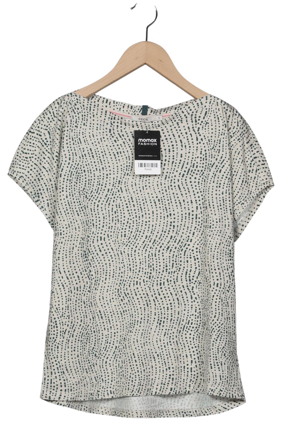 

Cecil Damen T-Shirt, cremeweiß, Gr. 36